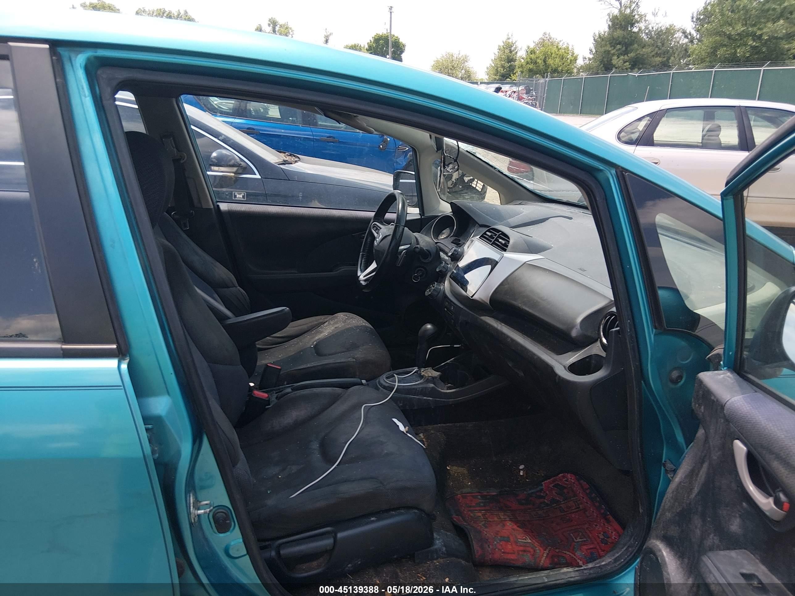 2013 Honda Fit Sport Blue vin: JHMGE8H54DC062437