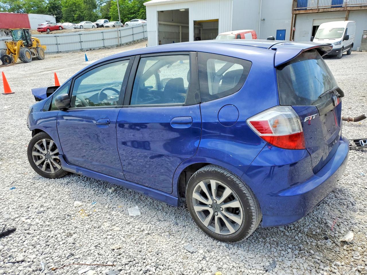 2013 Honda Fit Sport Blue vin: JHMGE8H54DC079514