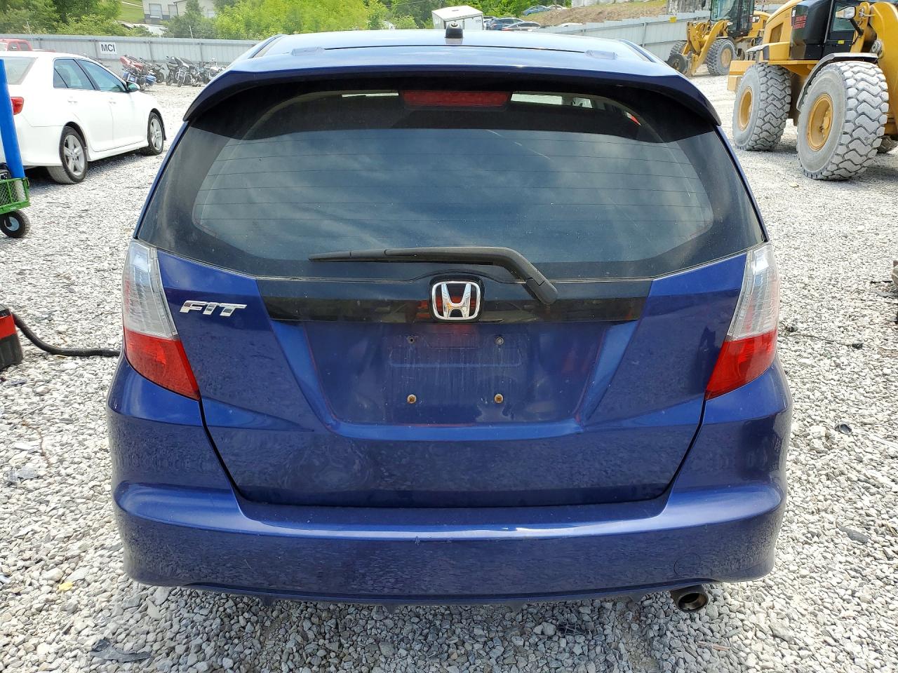 2013 Honda Fit Sport Blue vin: JHMGE8H54DC079514