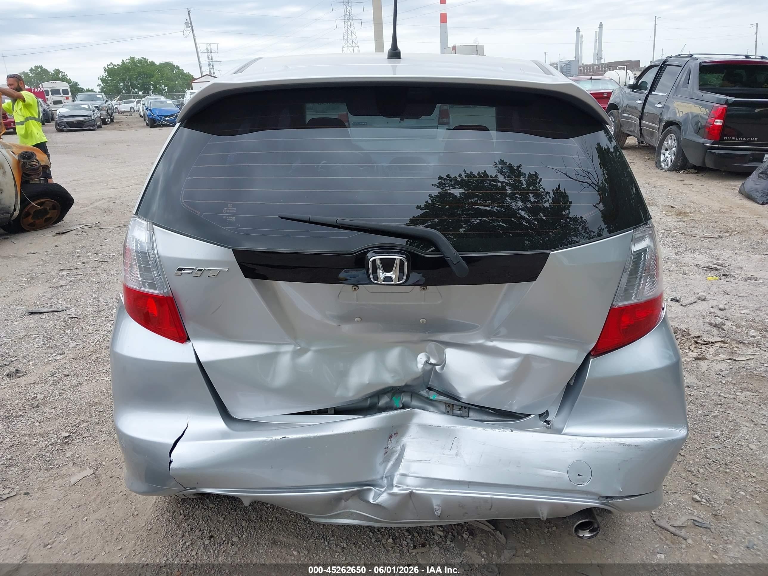 2011 Honda Fit Sport Silver vin: JHMGE8H55BS004775