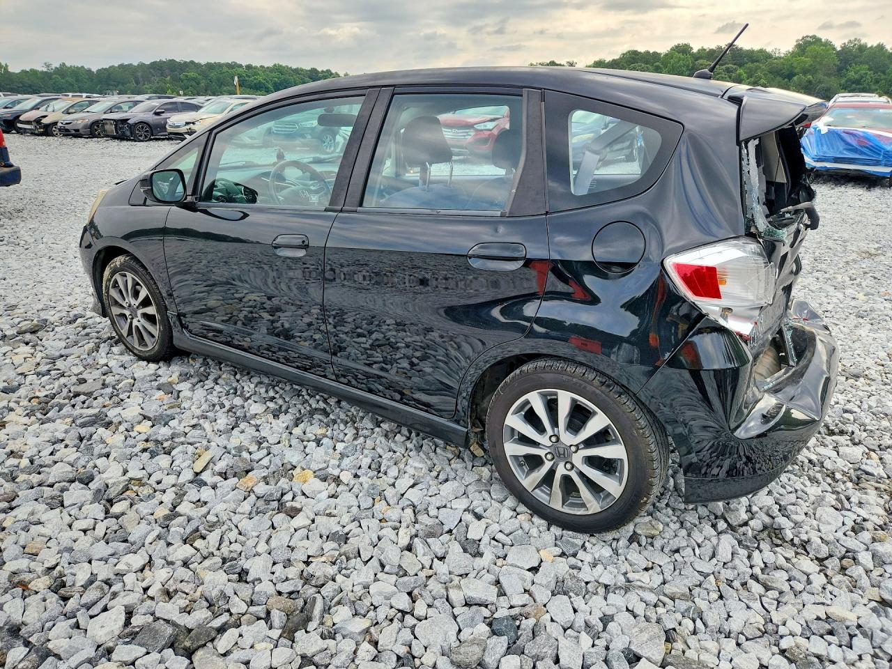 2013 Honda Fit Sport Black vin: JHMGE8H55DC007379