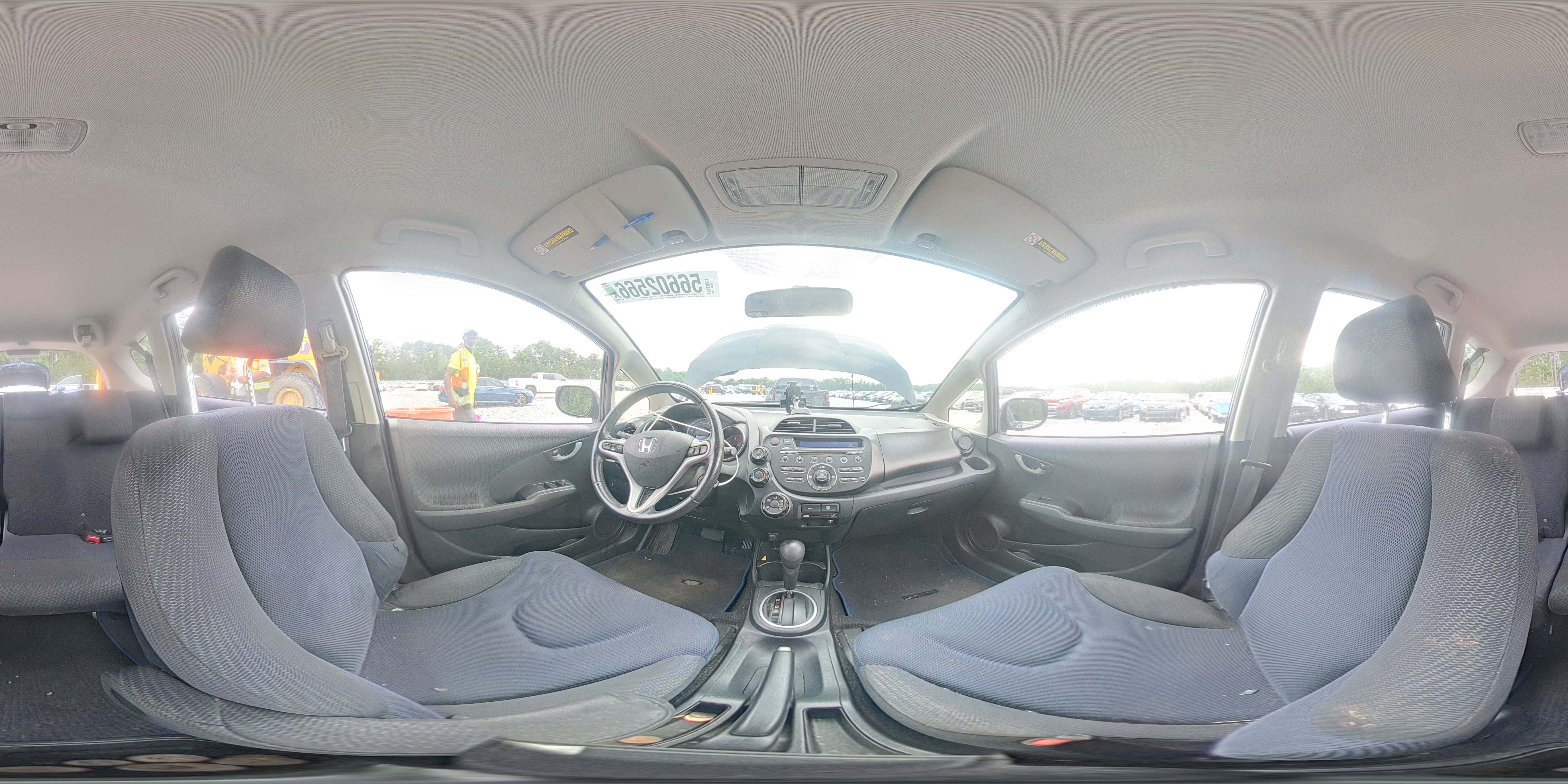 2013 Honda Fit Sport Black vin: JHMGE8H55DC007379