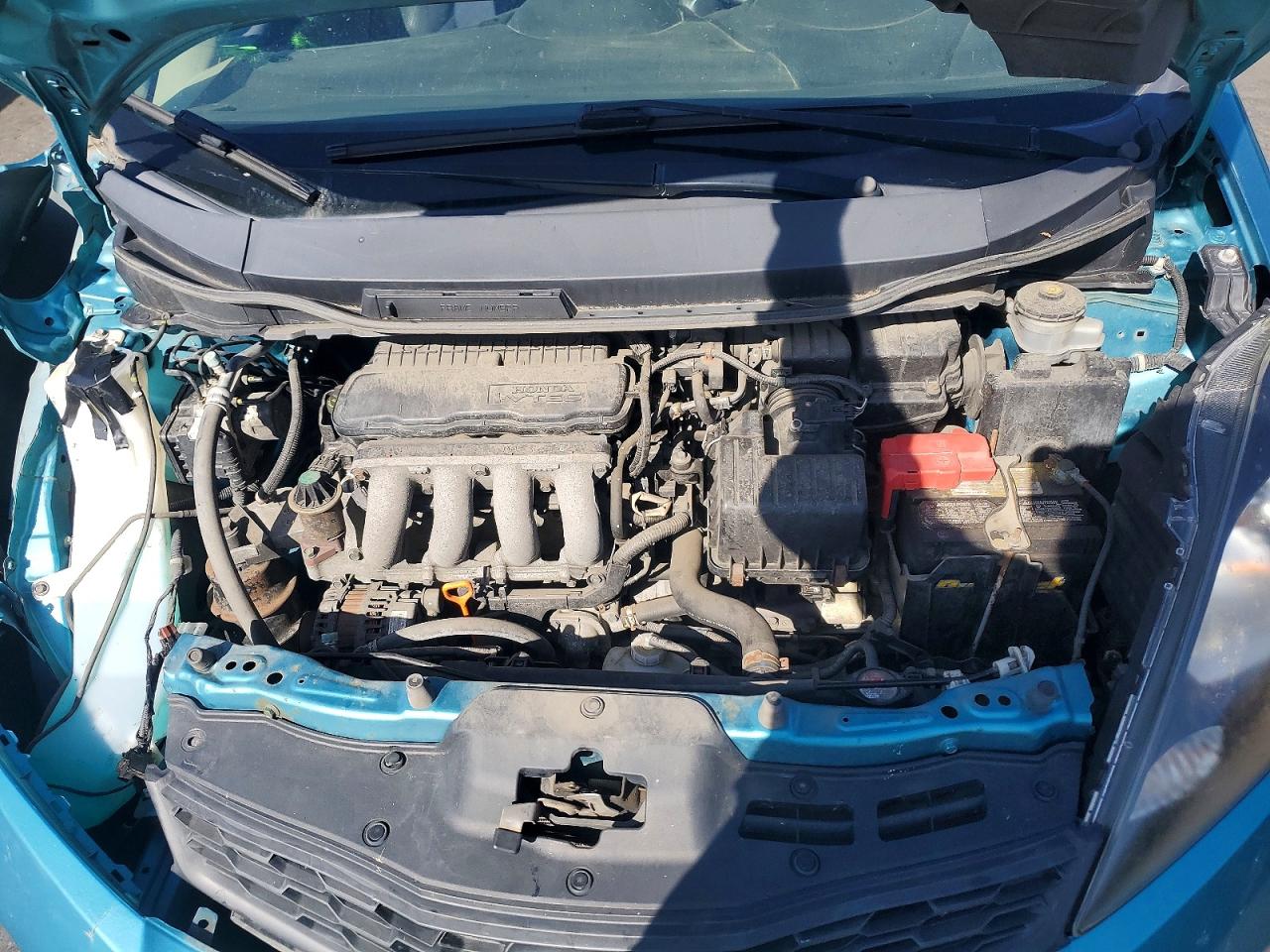 2013 Honda Fit Sport Turquoise vin: JHMGE8H55DC015353