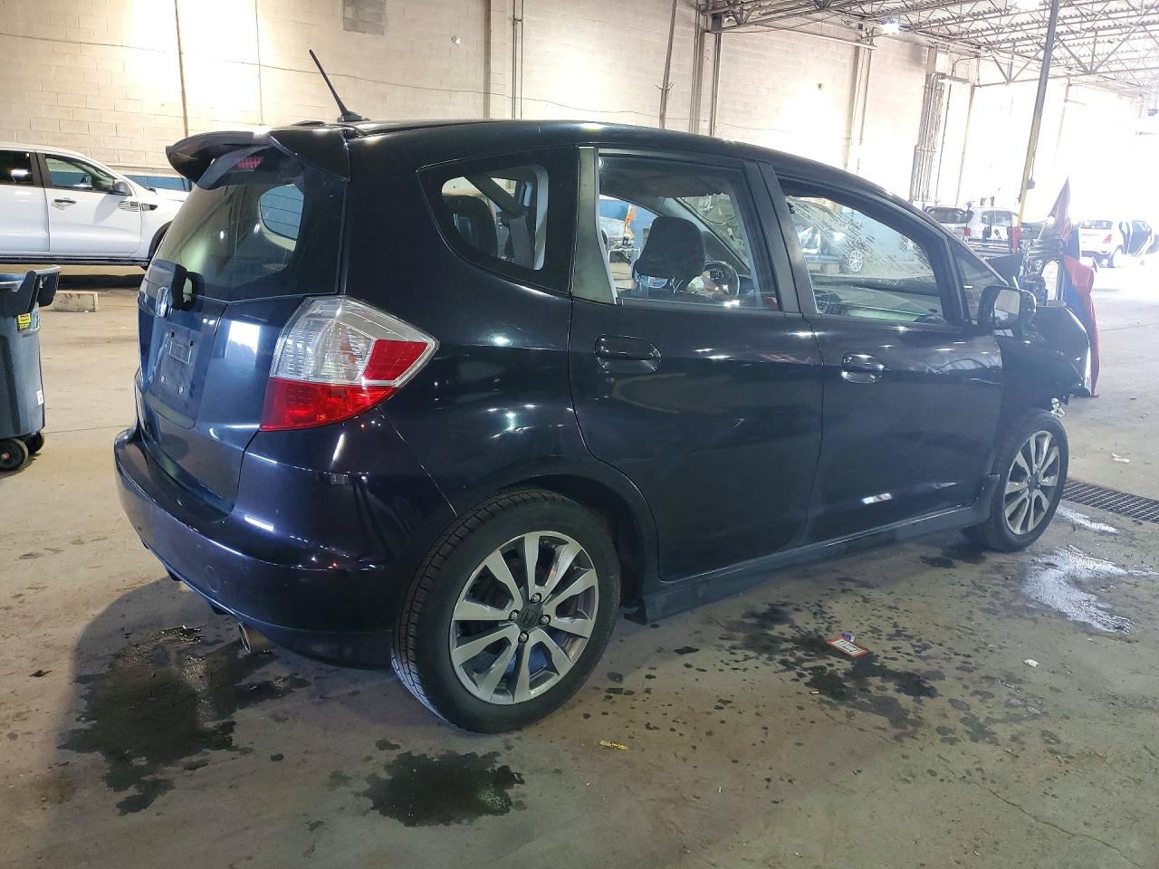 2013 Honda Fit Sport Purple vin: JHMGE8H55DC041399