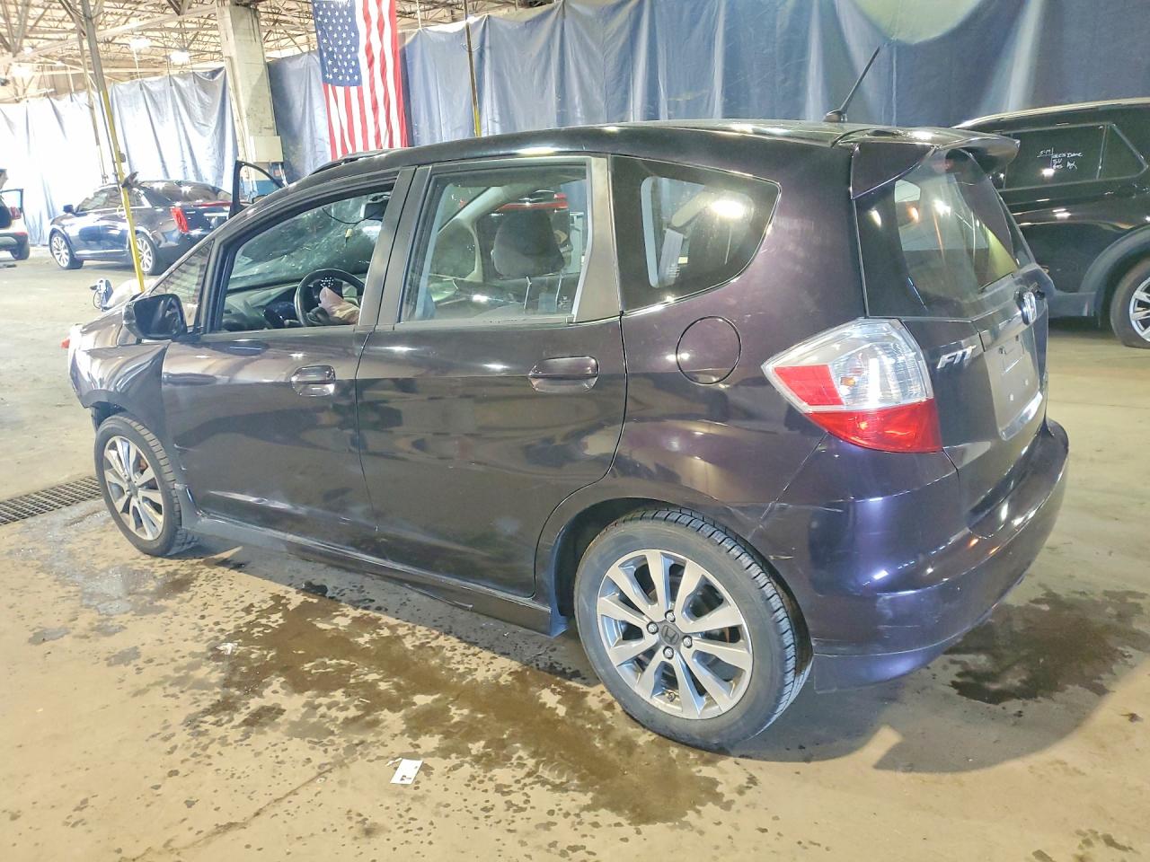 2013 Honda Fit Sport Purple vin: JHMGE8H55DC041399