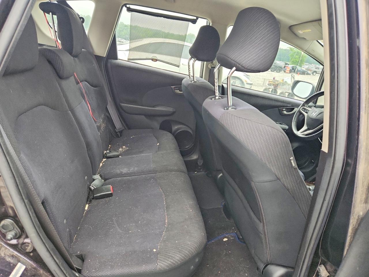 2013 Honda Fit Sport Черный vin: JHMGE8H55DC047896