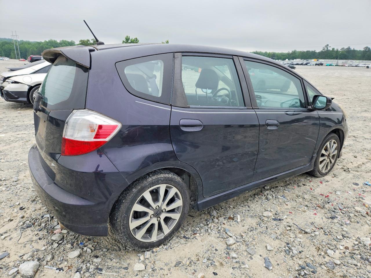 2013 Honda Fit Sport Черный vin: JHMGE8H55DC047896