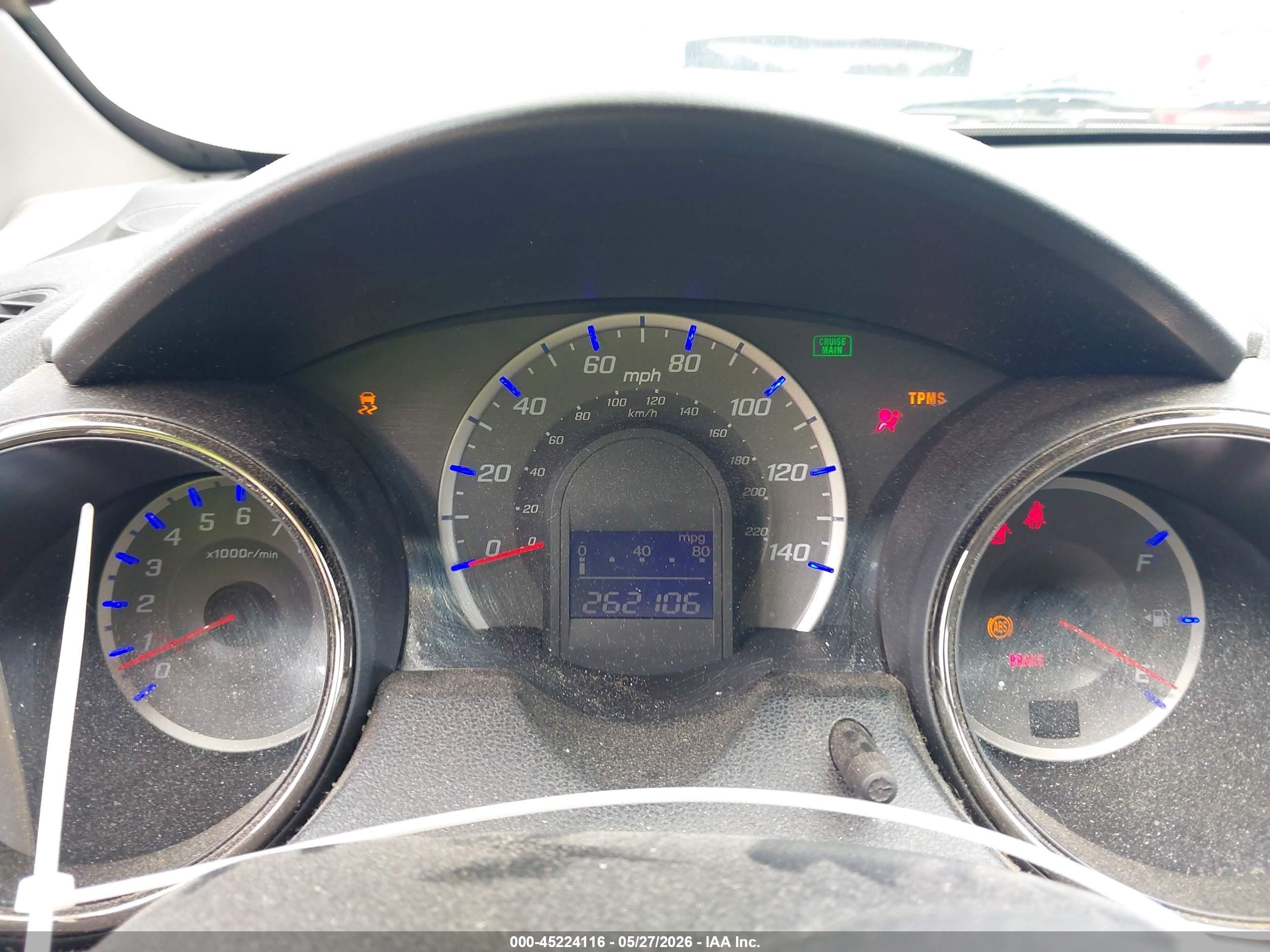 2013 Honda Fit Sport Red vin: JHMGE8H55DC071292