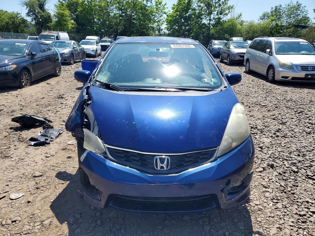 2013 Honda Fit Sport Blue vin: JHMGE8H55DC072653