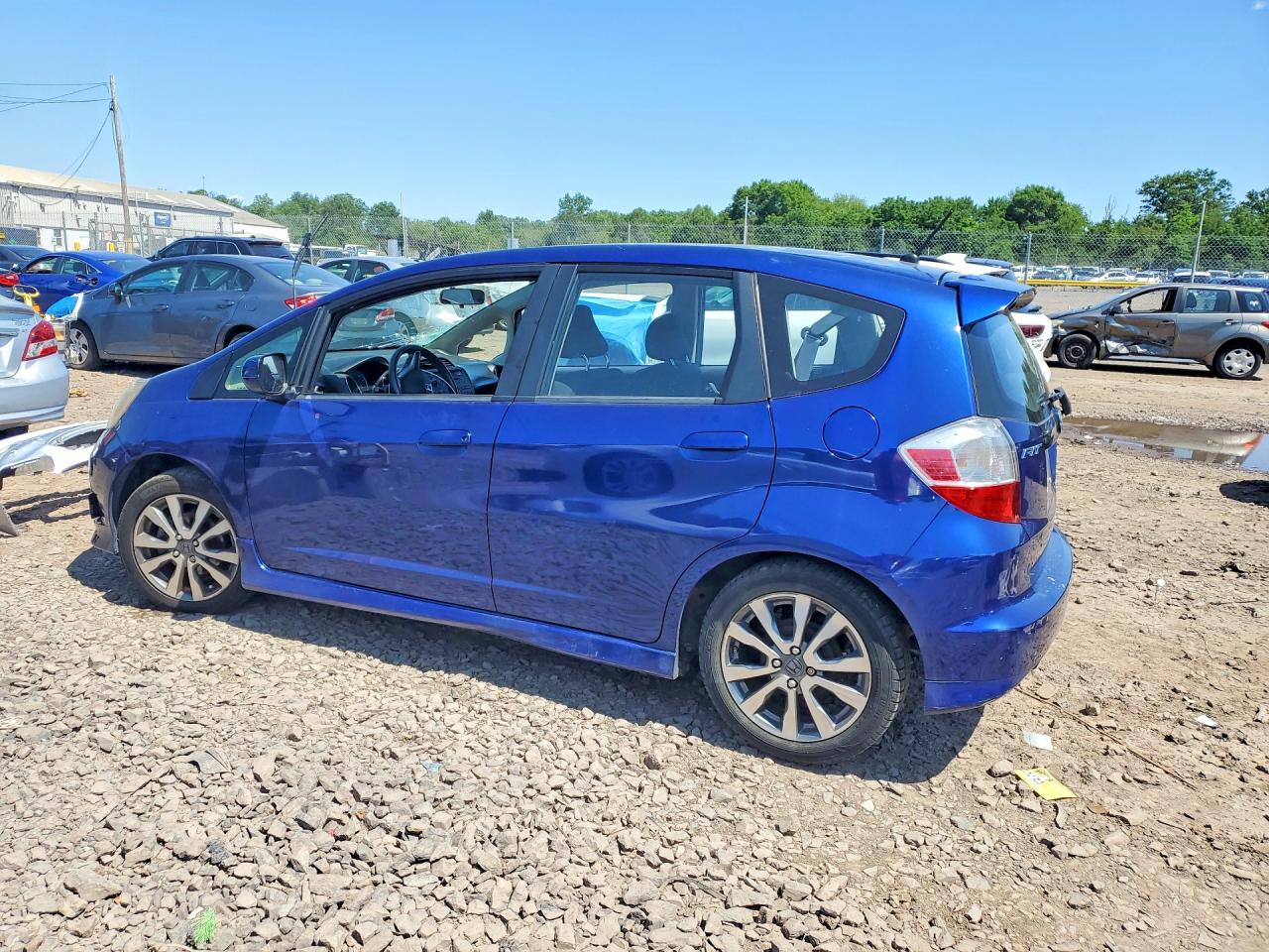 2013 Honda Fit Sport Blue vin: JHMGE8H55DC072653