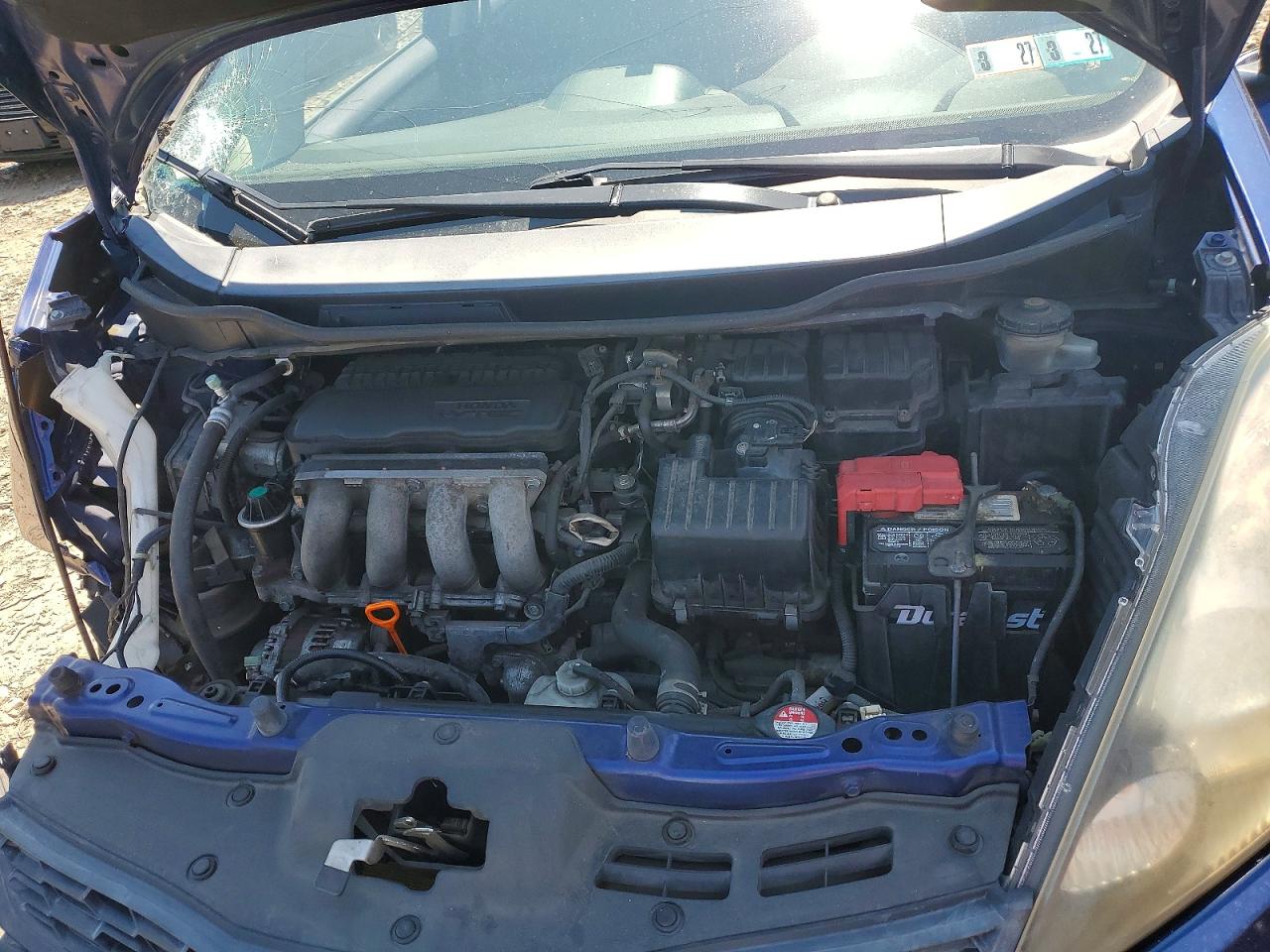 2013 Honda Fit Sport Blue vin: JHMGE8H55DC072653