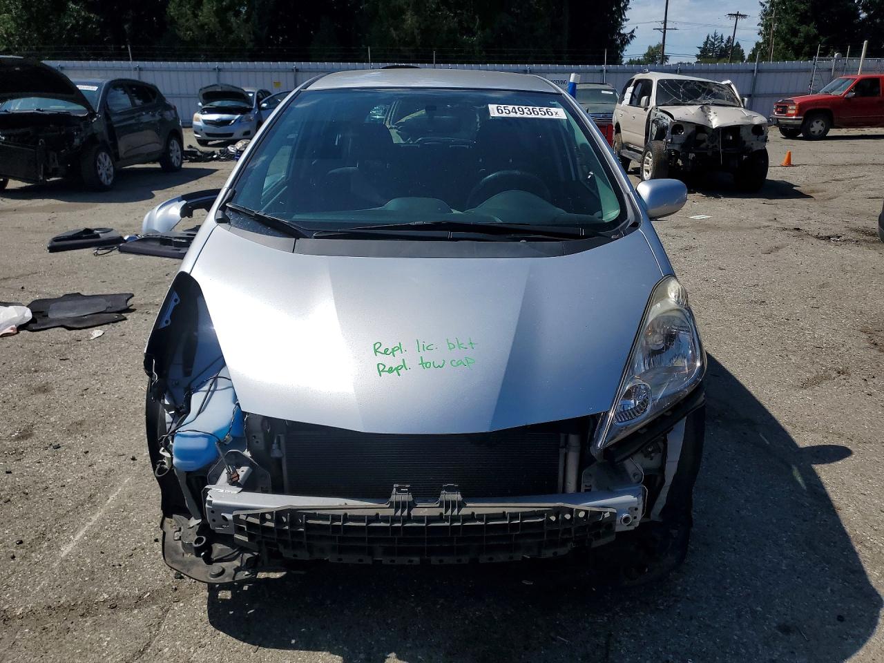 2011 Honda Fit Sport Silver vin: JHMGE8H56BC000339