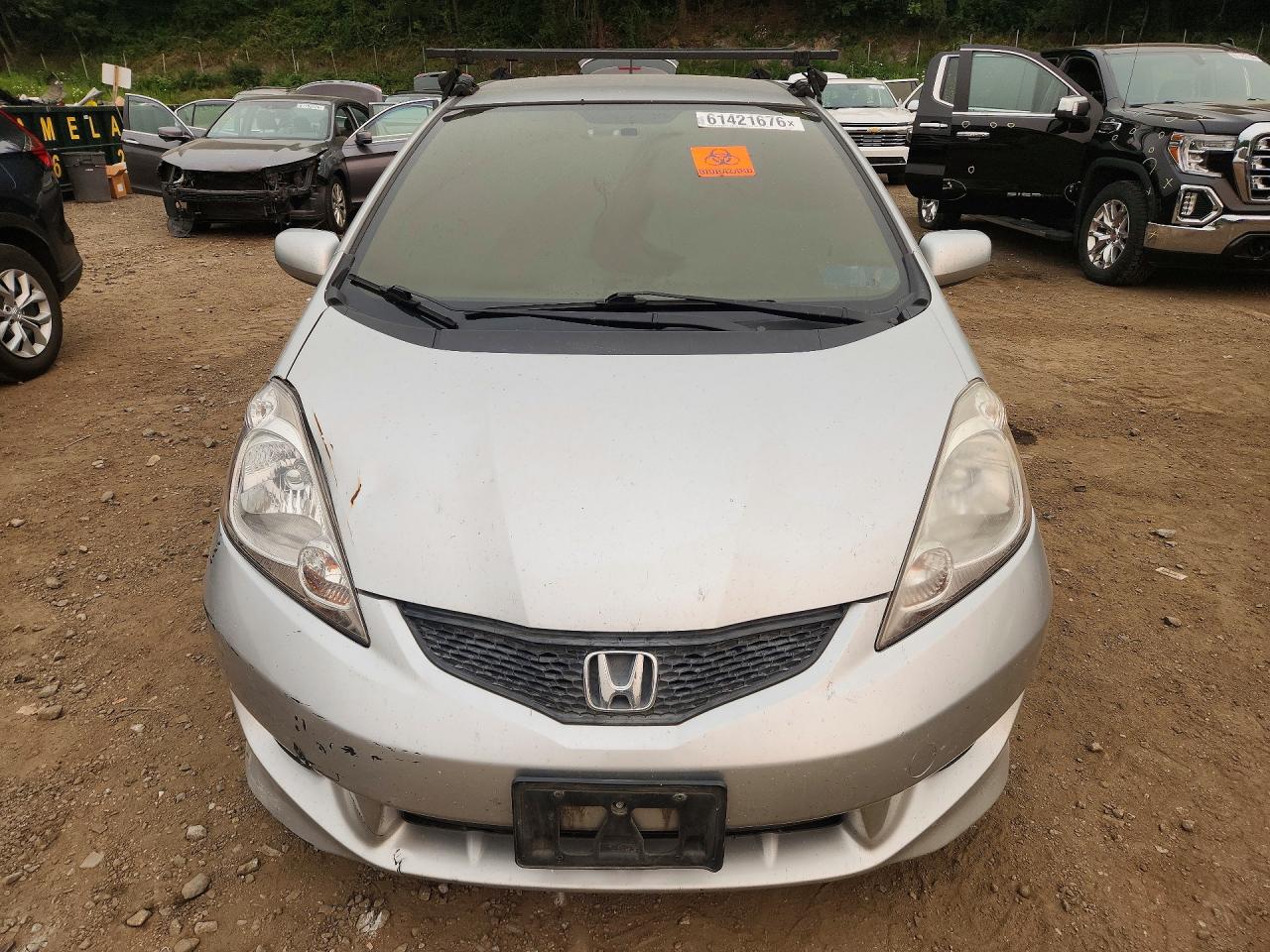 2011 Honda Fit Sport Серебряный vin: JHMGE8H56BC005914