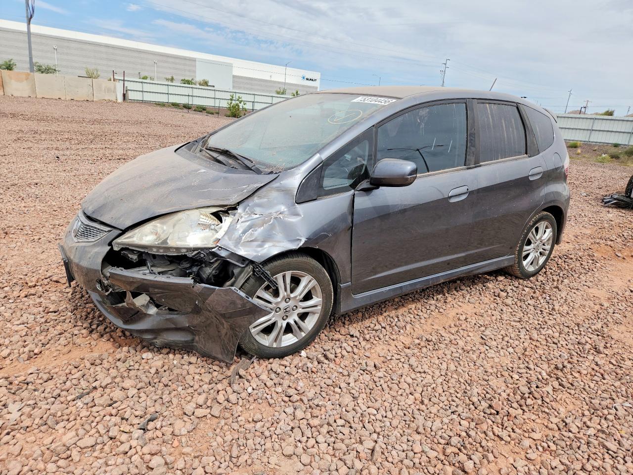 2011 Honda Fit Sport Gray vin: JHMGE8H56BC015939