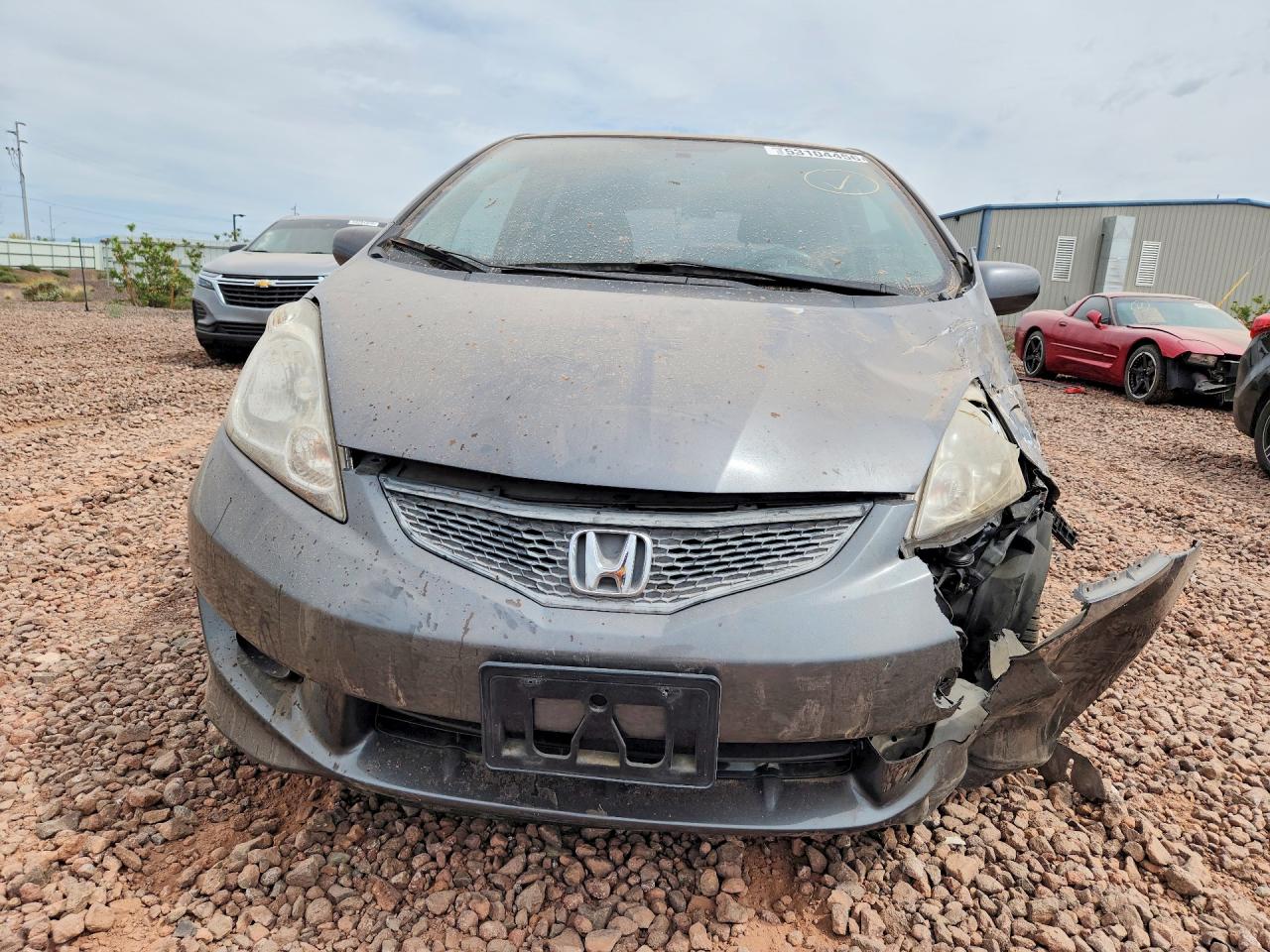 2011 Honda Fit Sport Gray vin: JHMGE8H56BC015939