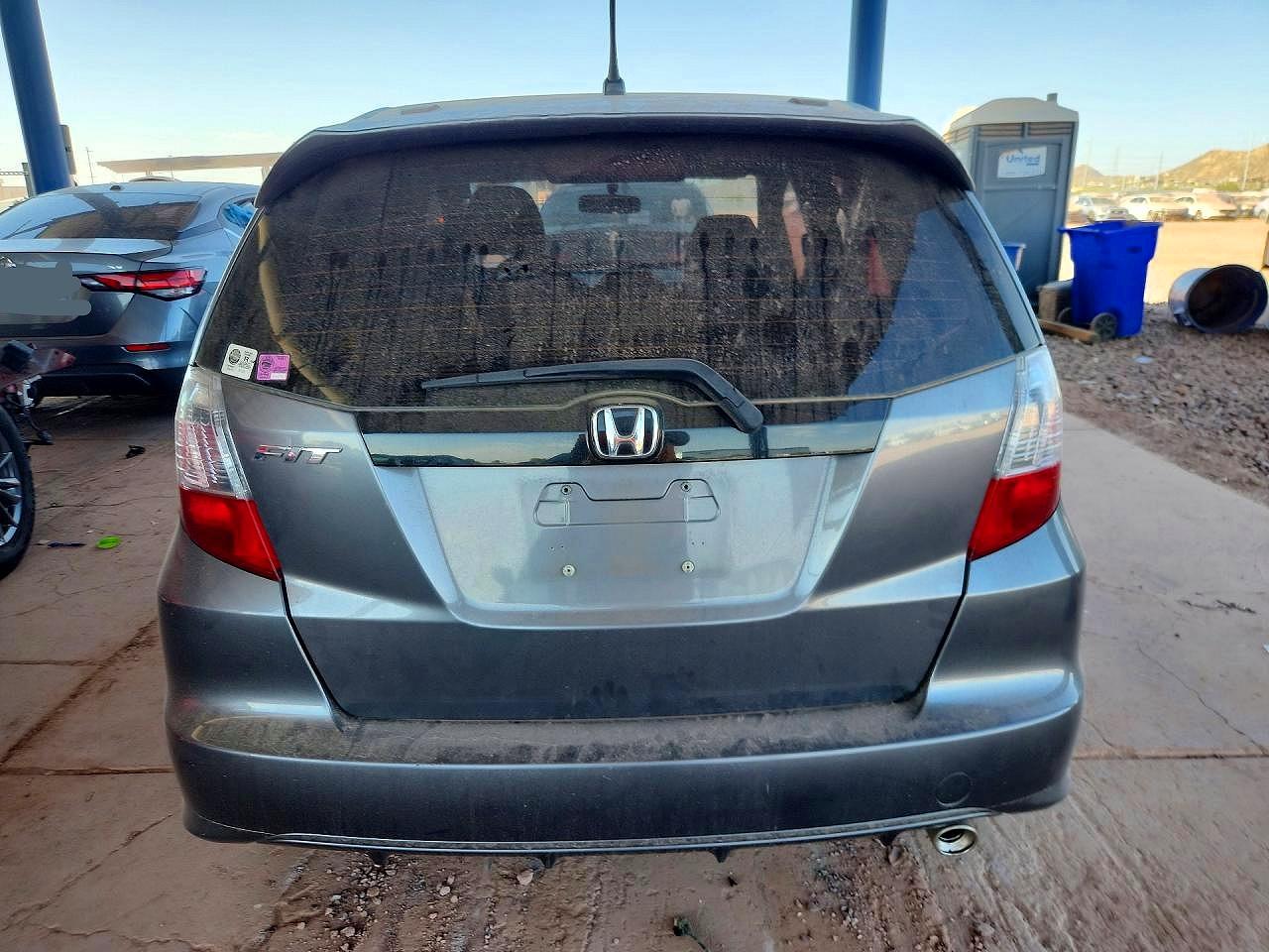 2011 Honda Fit Sport Gray vin: JHMGE8H56BC015939