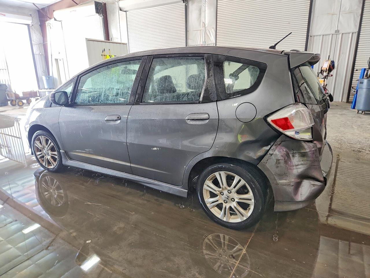 2011 Honda Fit Sport Gray vin: JHMGE8H56BC024897