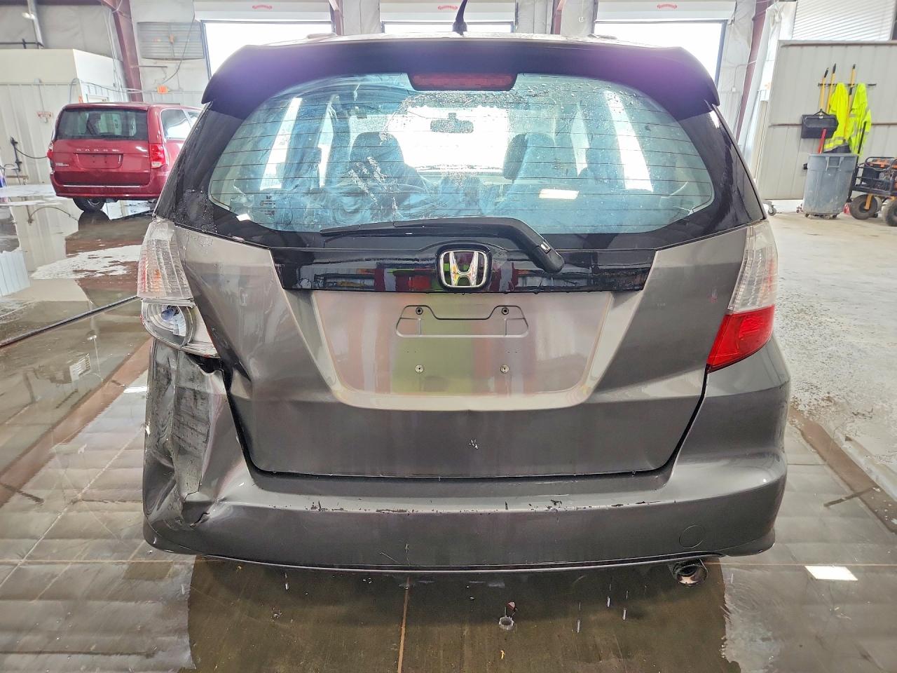 2011 Honda Fit Sport Gray vin: JHMGE8H56BC024897