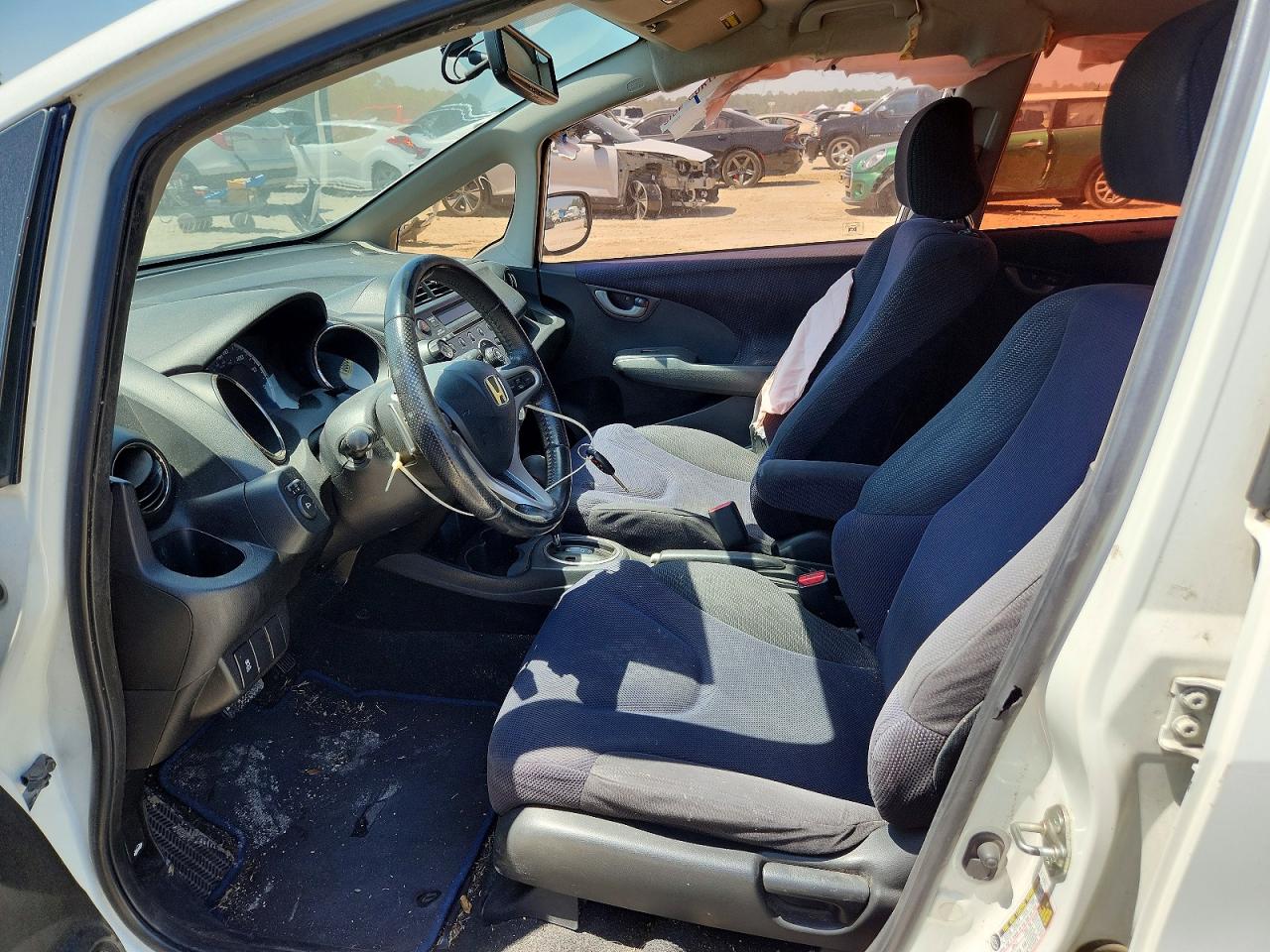 2012 Honda Fit Sport Белый vin: JHMGE8H56CC001914
