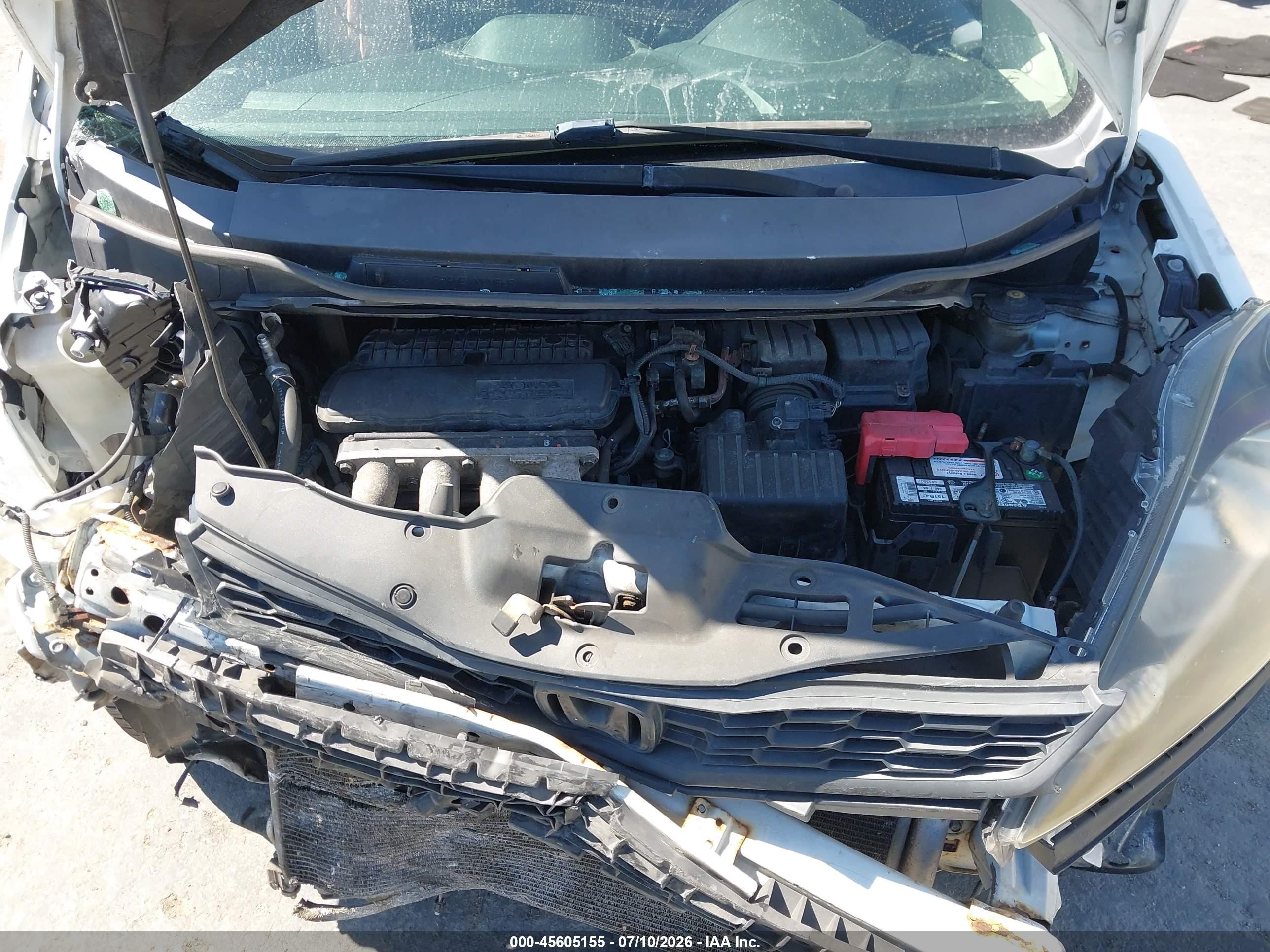 2012 Honda Fit Sport Белый vin: JHMGE8H56CC007468