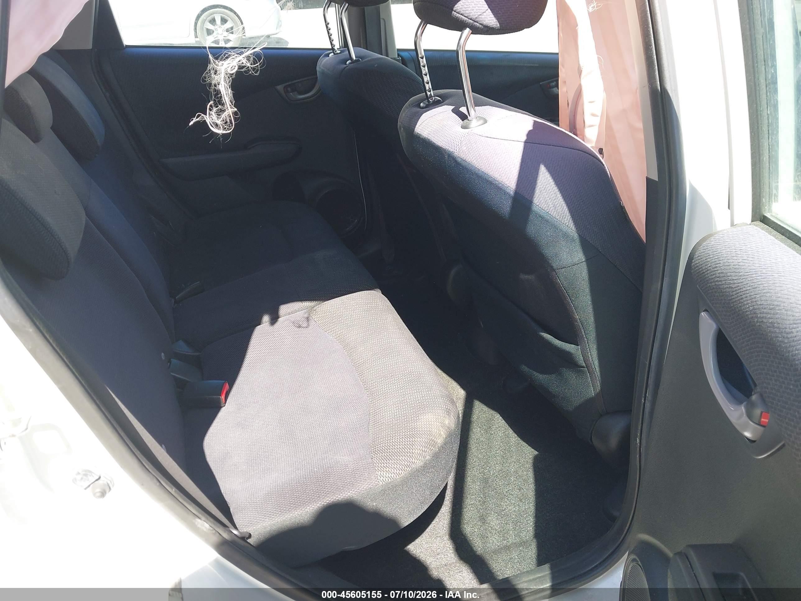 2012 Honda Fit Sport Белый vin: JHMGE8H56CC007468