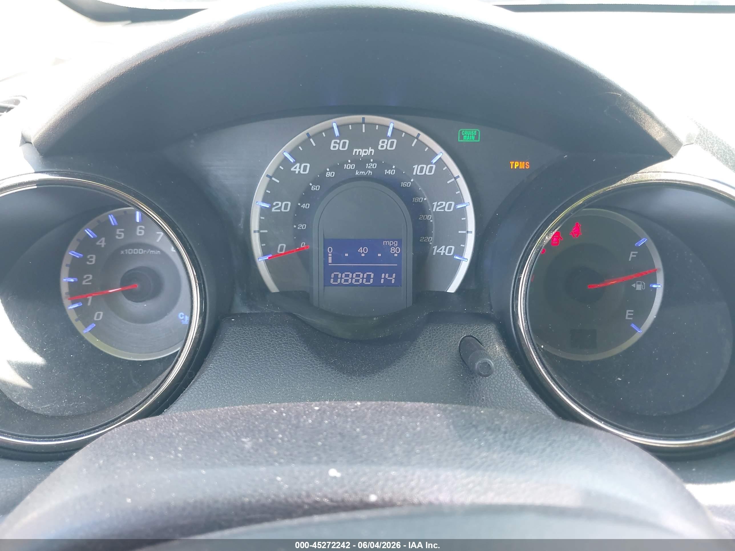 2012 Honda Fit Sport Orange vin: JHMGE8H56CC012587