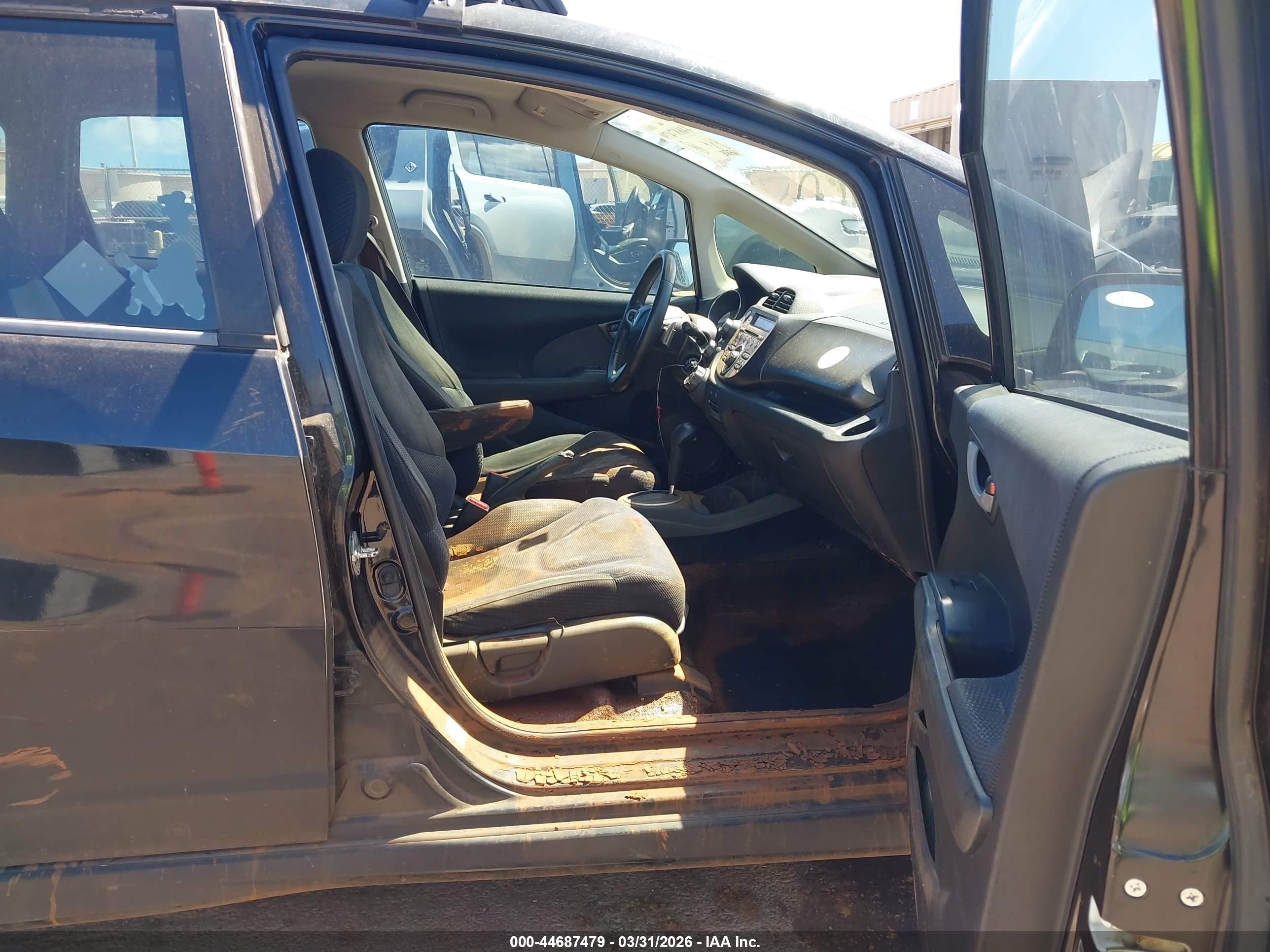2012 Honda Fit Sport Black vin: JHMGE8H56CC013089