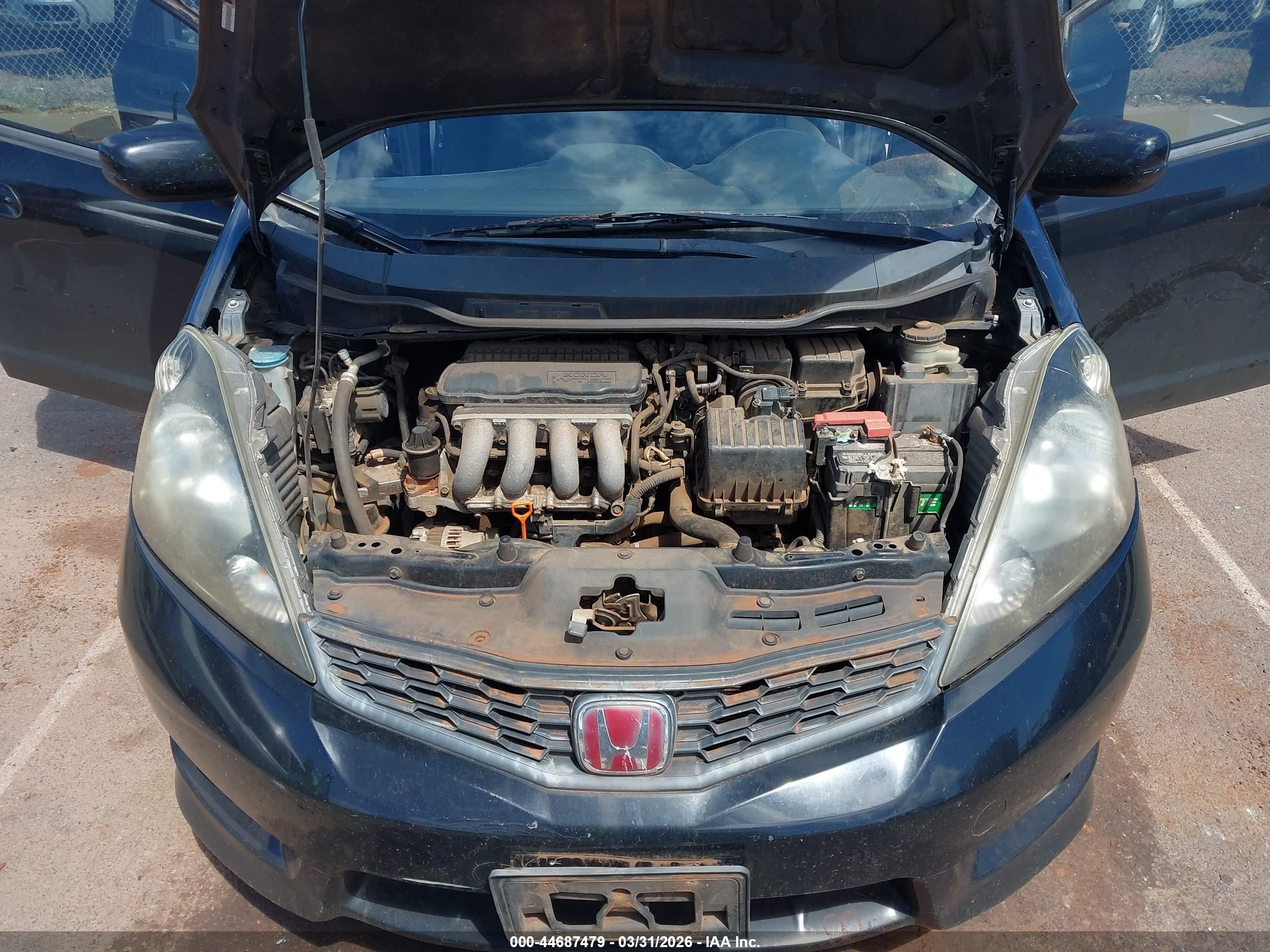 2012 Honda Fit Sport Black vin: JHMGE8H56CC013089