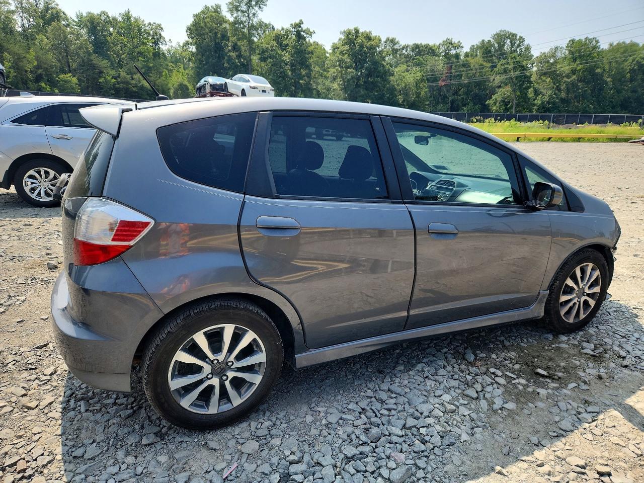 2012 Honda Fit Sport Gray vin: JHMGE8H56CC015053