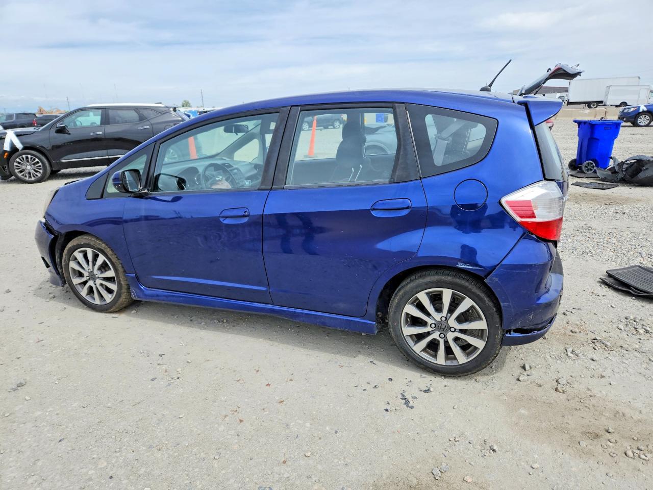 2012 Honda Fit Sport Blue vin: JHMGE8H56CC017708