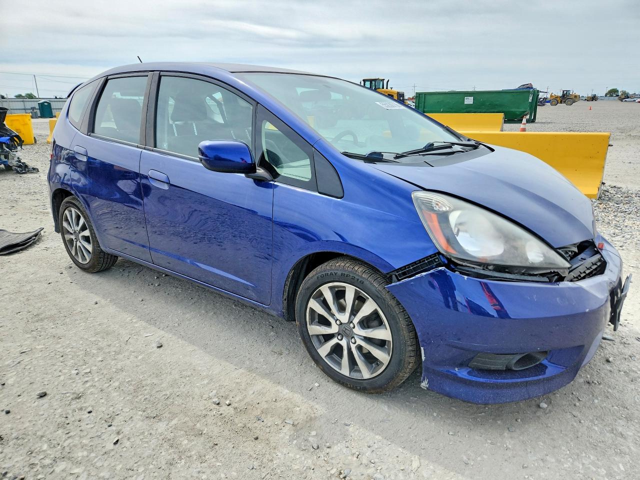 2012 Honda Fit Sport Blue vin: JHMGE8H56CC017708