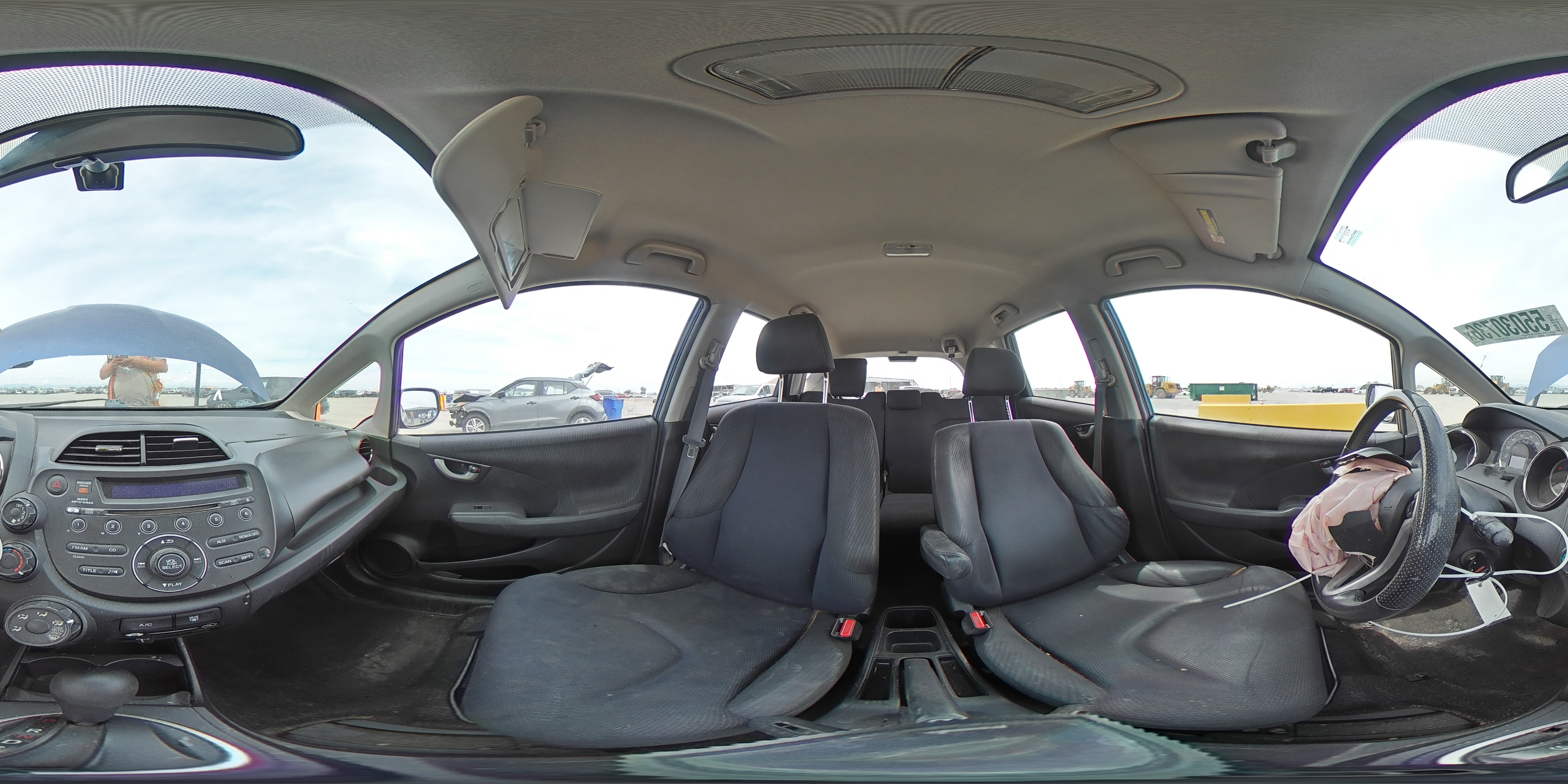2012 Honda Fit Sport Blue vin: JHMGE8H56CC017708