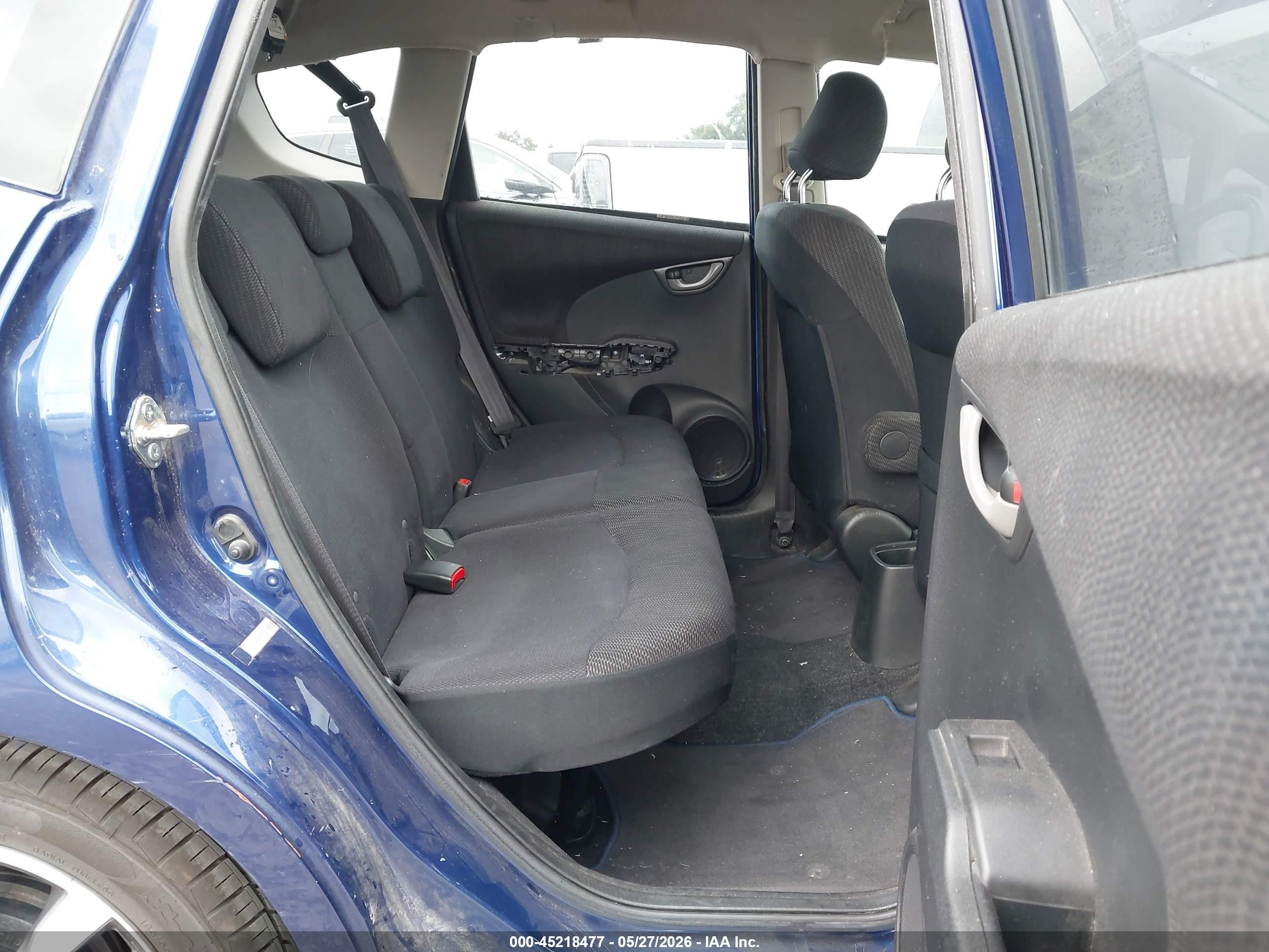 2012 Honda Fit Sport Dark Blue vin: JHMGE8H56CC027221