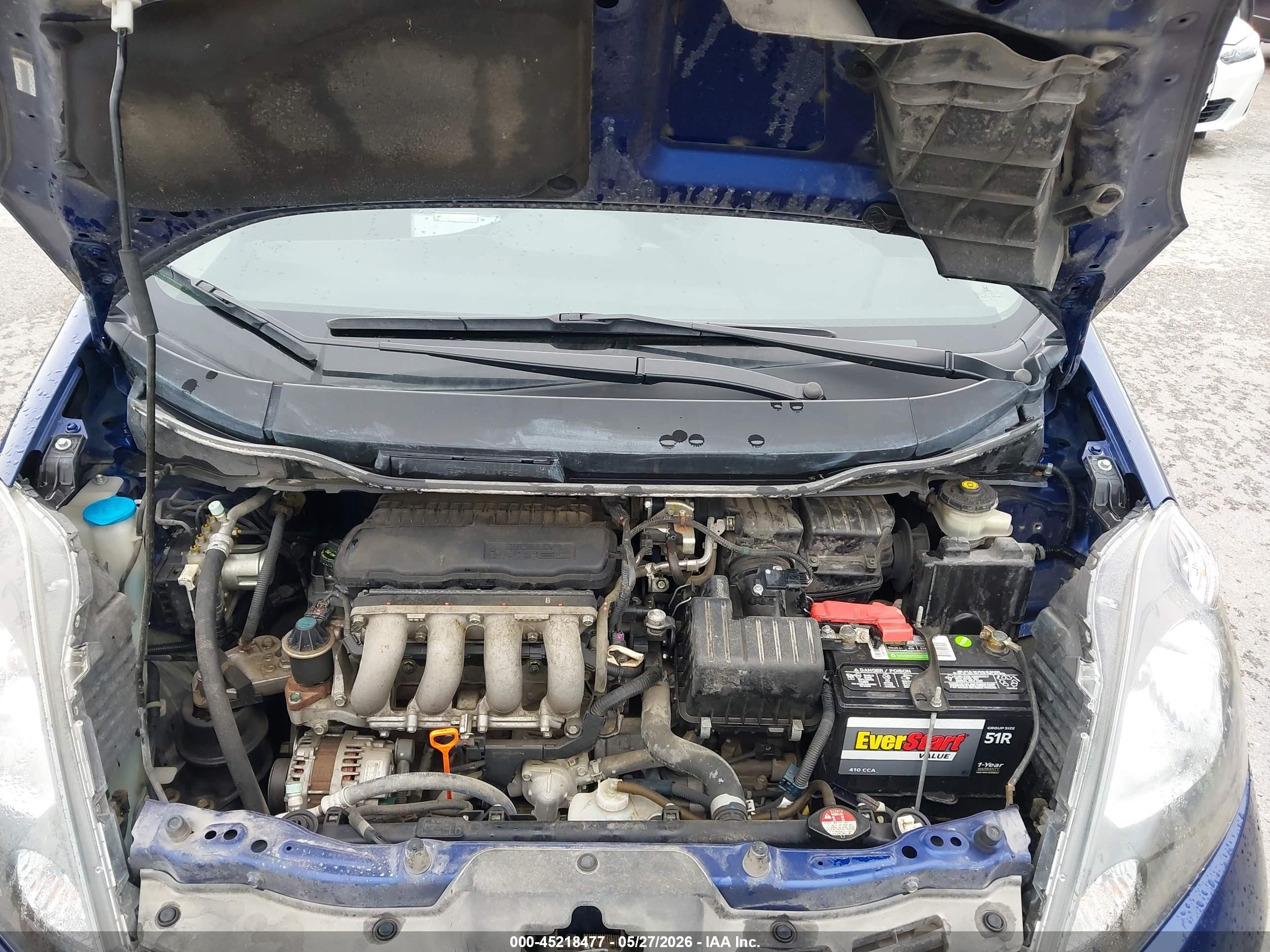 2012 Honda Fit Sport Dark Blue vin: JHMGE8H56CC027221