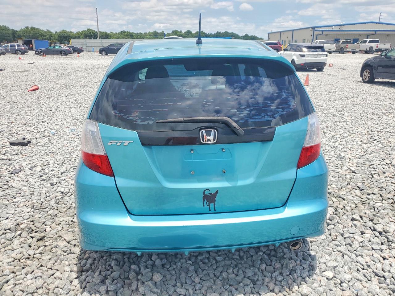 2013 Honda Fit Sport Turquoise vin: JHMGE8H56DC006998