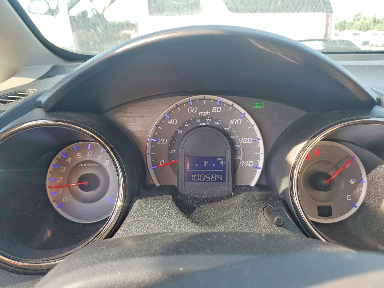 2013 Honda Fit Sport Turquoise vin: JHMGE8H56DC006998