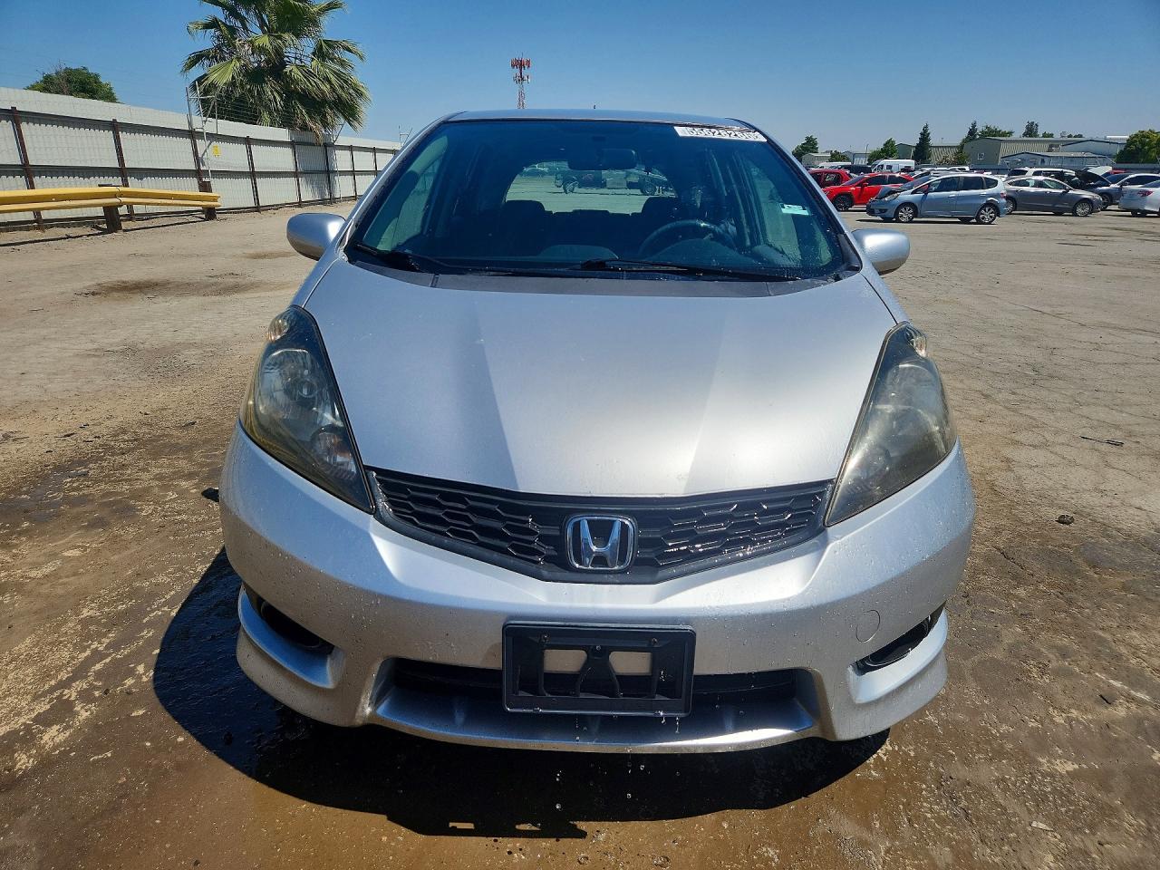 2013 Honda Fit Sport Silver vin: JHMGE8H56DC013109