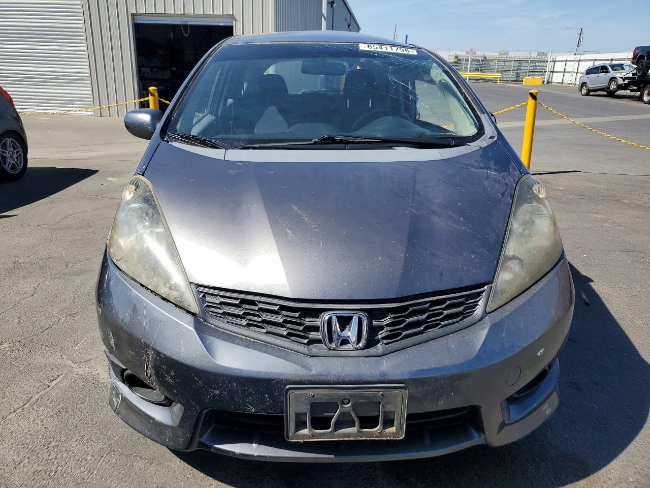 2013 Honda Fit Sport Gray vin: JHMGE8H56DC028080