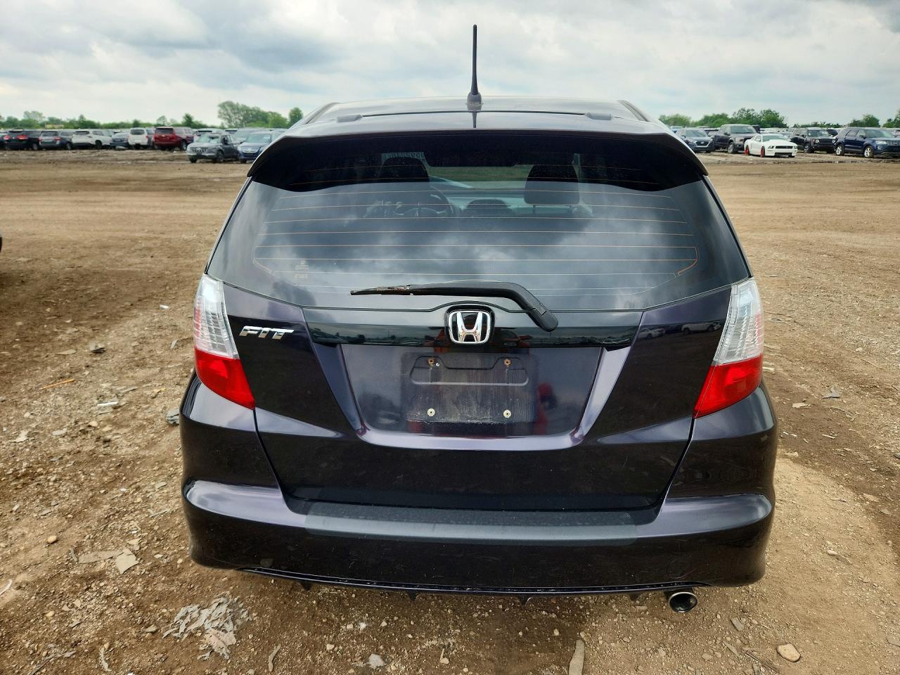 2013 Honda Fit Sport Черный vin: JHMGE8H56DC036745