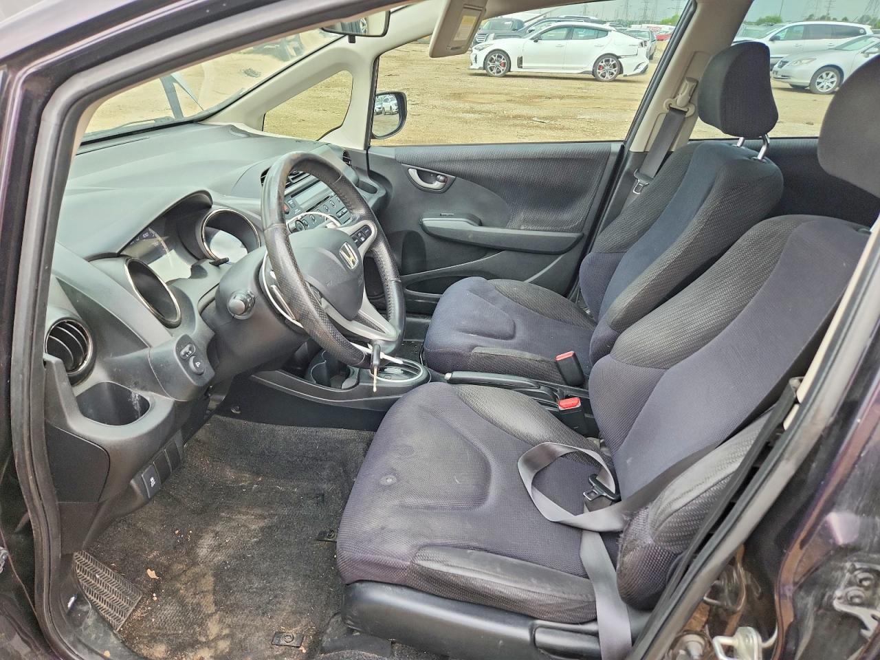 2013 Honda Fit Sport Черный vin: JHMGE8H56DC036745