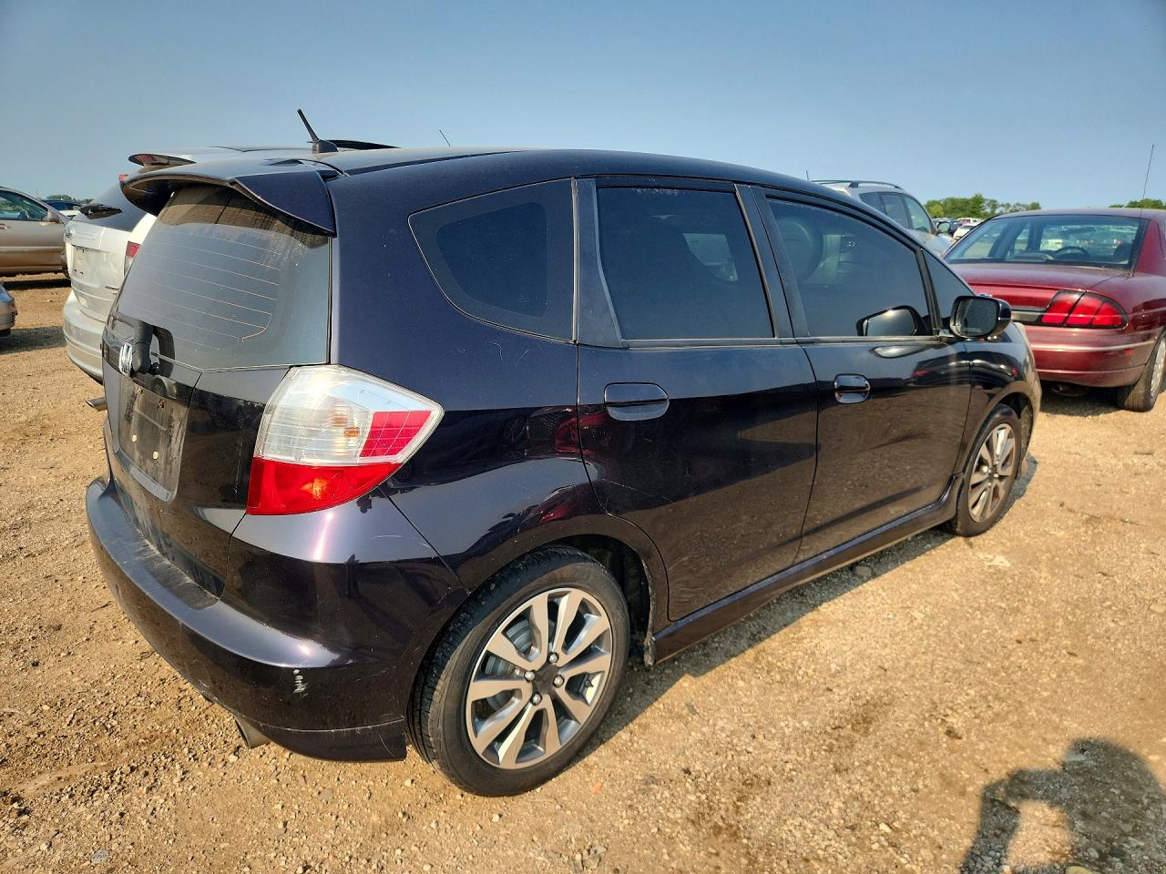 2013 Honda Fit Sport Фиолетовый vin: JHMGE8H56DC041377