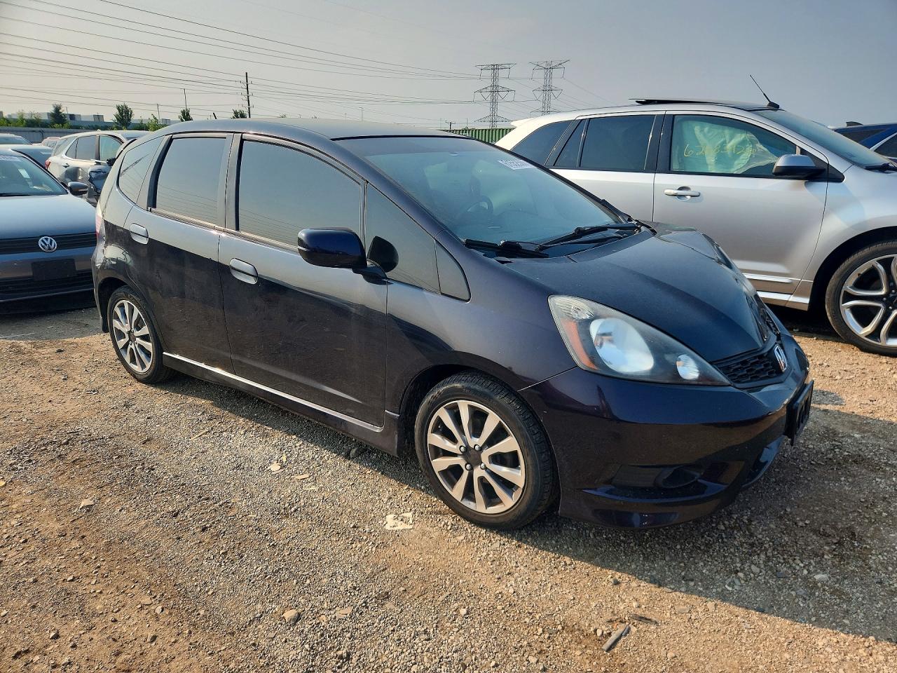2013 Honda Fit Sport Фиолетовый vin: JHMGE8H56DC041377