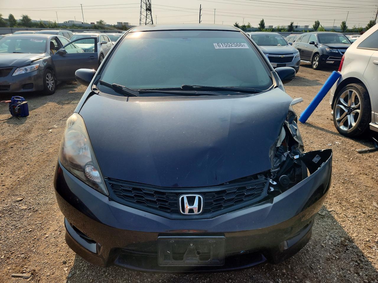 2013 Honda Fit Sport Фиолетовый vin: JHMGE8H56DC041377