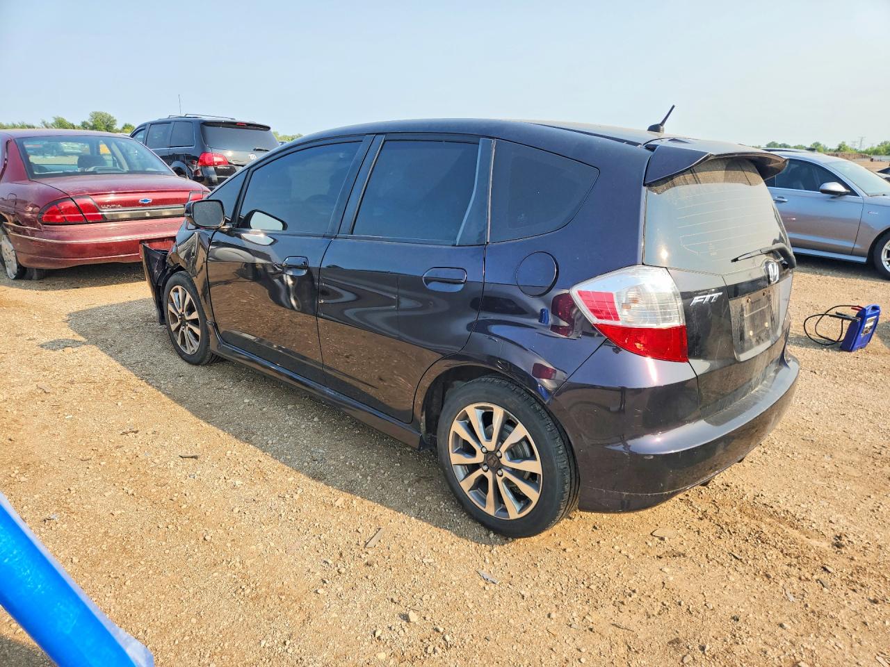 2013 Honda Fit Sport Фиолетовый vin: JHMGE8H56DC041377