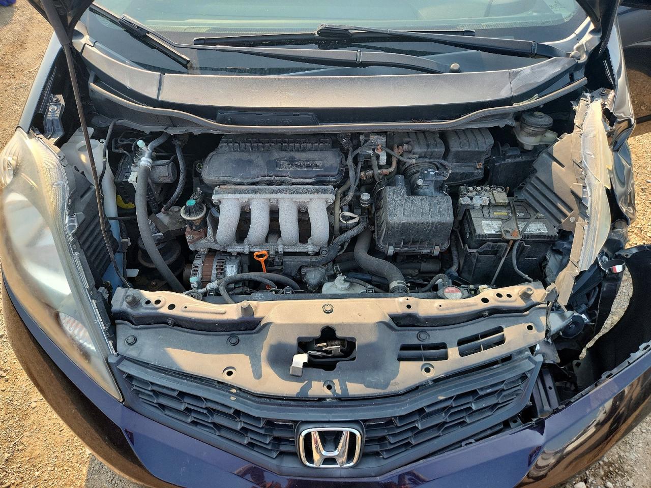 2013 Honda Fit Sport Фиолетовый vin: JHMGE8H56DC041377