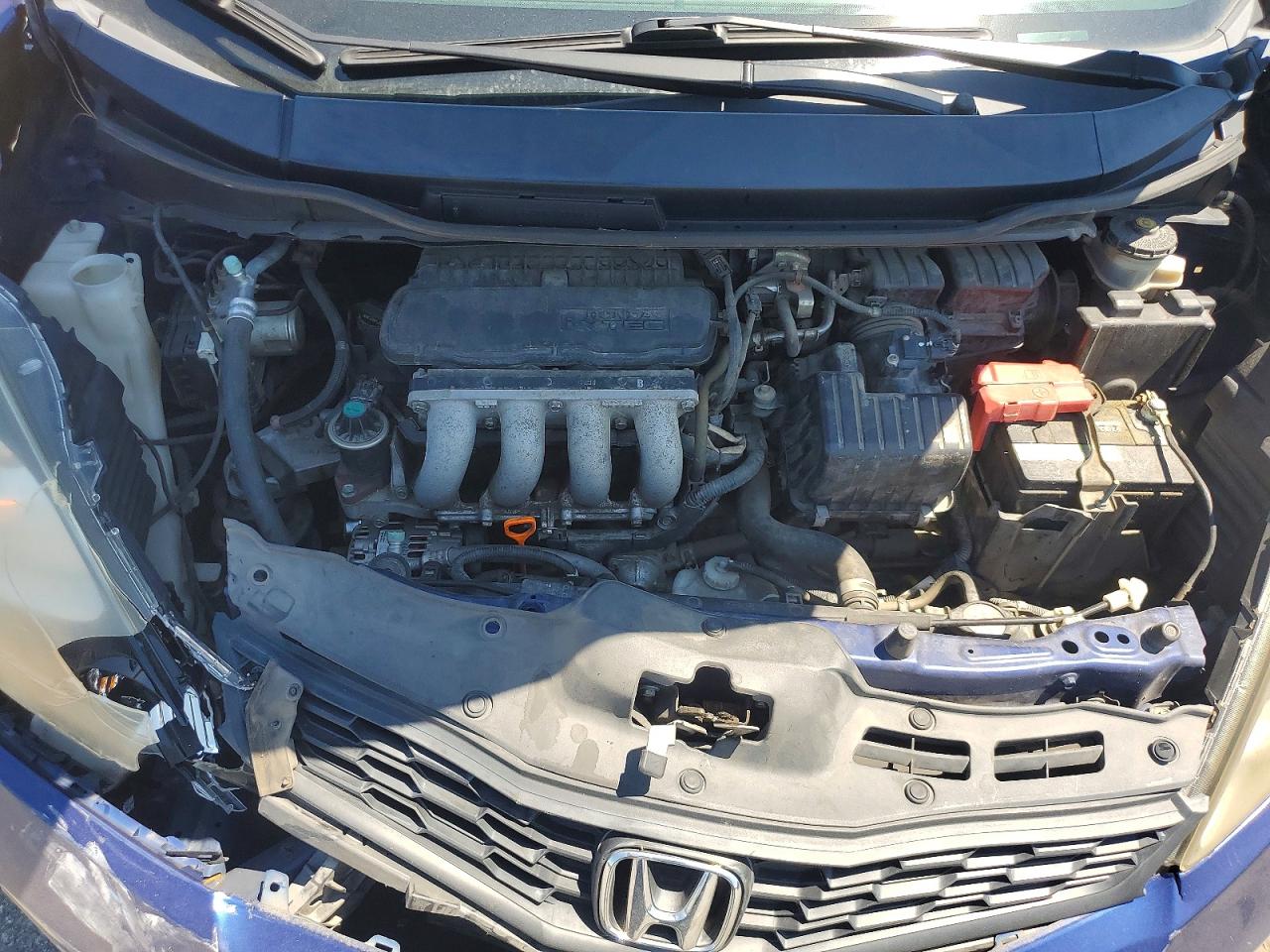 2013 Honda Fit Sport Blue vin: JHMGE8H56DC048829
