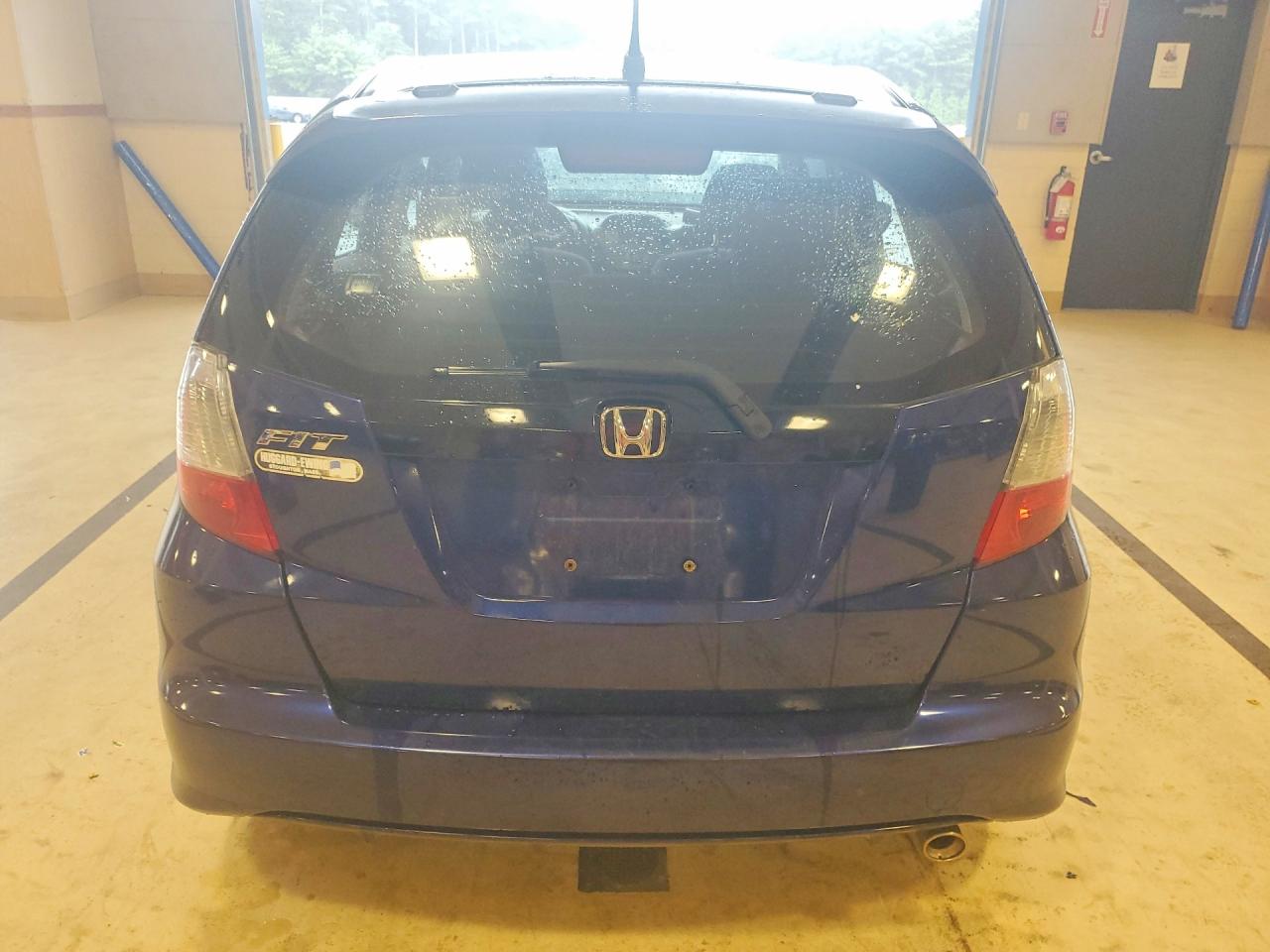 2013 Honda Fit Sport Синий vin: JHMGE8H56DC048832