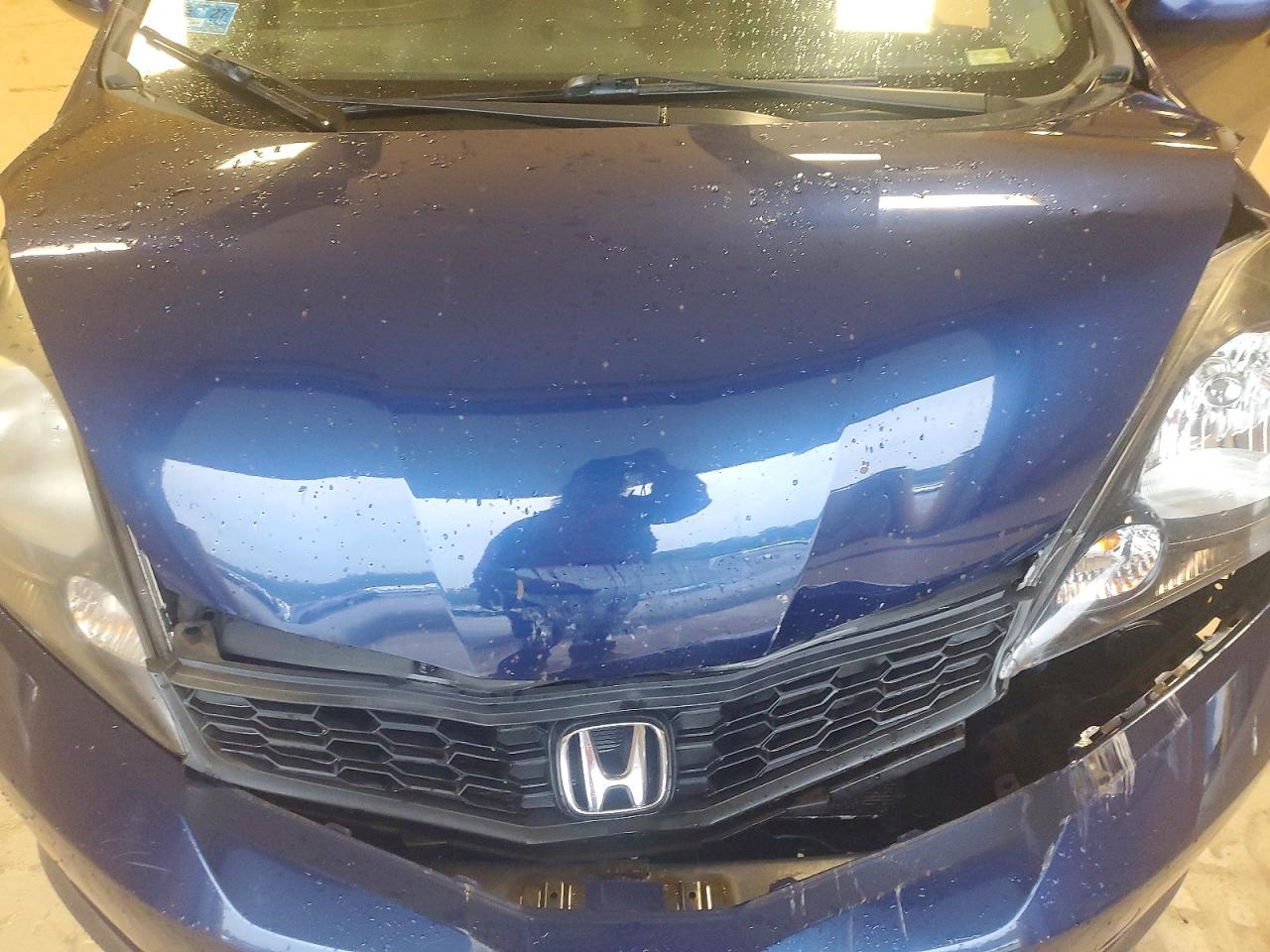 2013 Honda Fit Sport Синий vin: JHMGE8H56DC048832