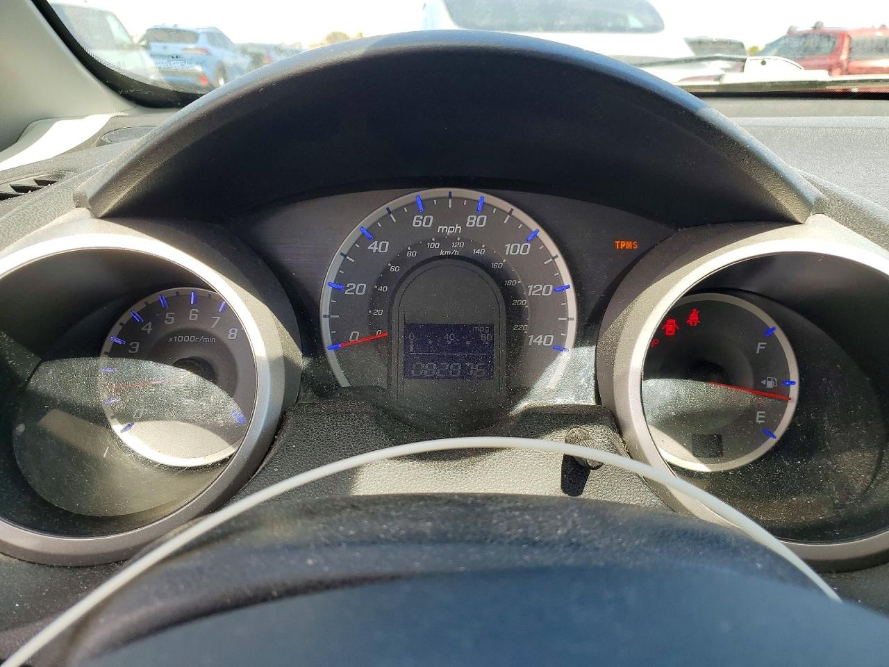 2011 Honda Fit Sport White vin: JHMGE8H57BC007901