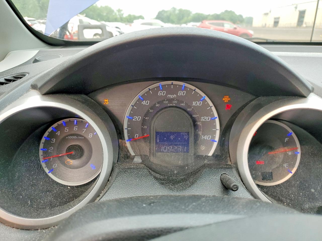 2011 Honda Fit Sport Blue vin: JHMGE8H57BC008823